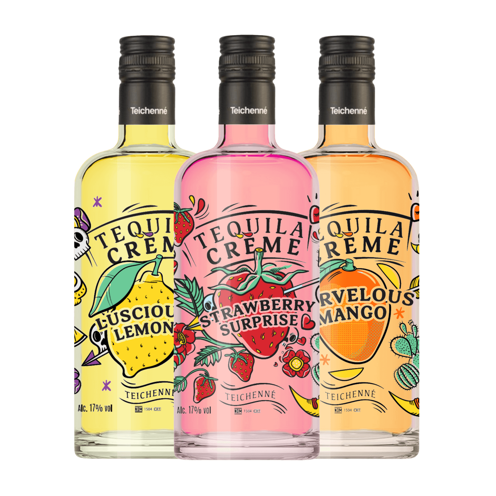 Tequila Crème Marvelous Mango Liqueur (Case of 6) Paragon Brands