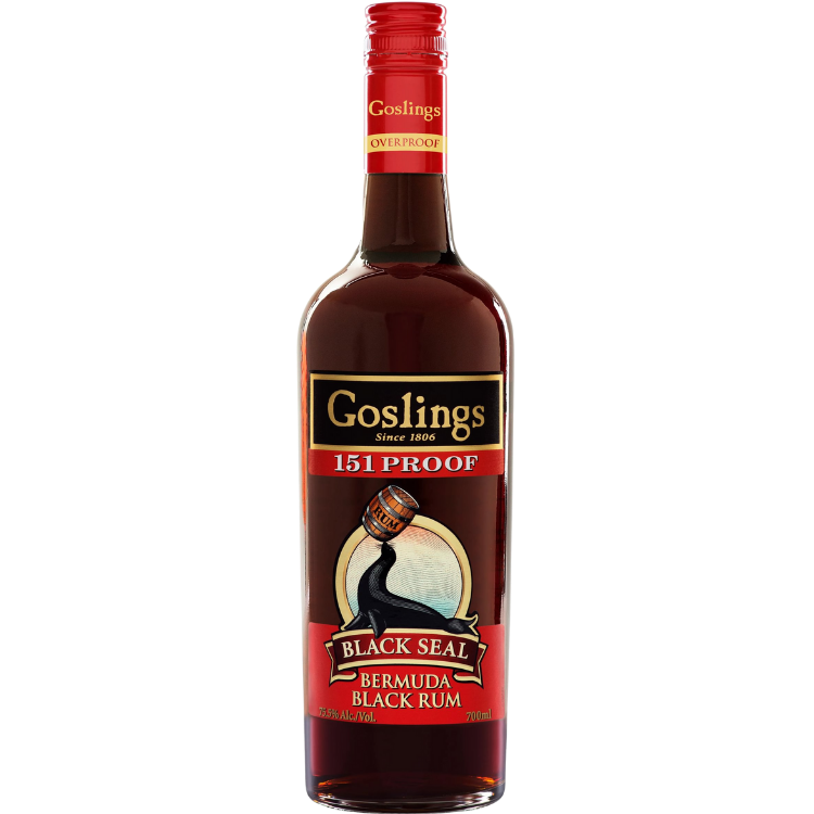 Gosling's Black Seal Rum 151 Proof 70cl (75.5%)