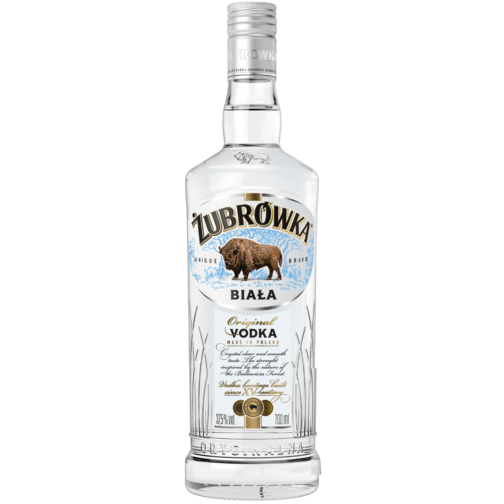Zubrowka Biala Vodka 70cl (37.5%)