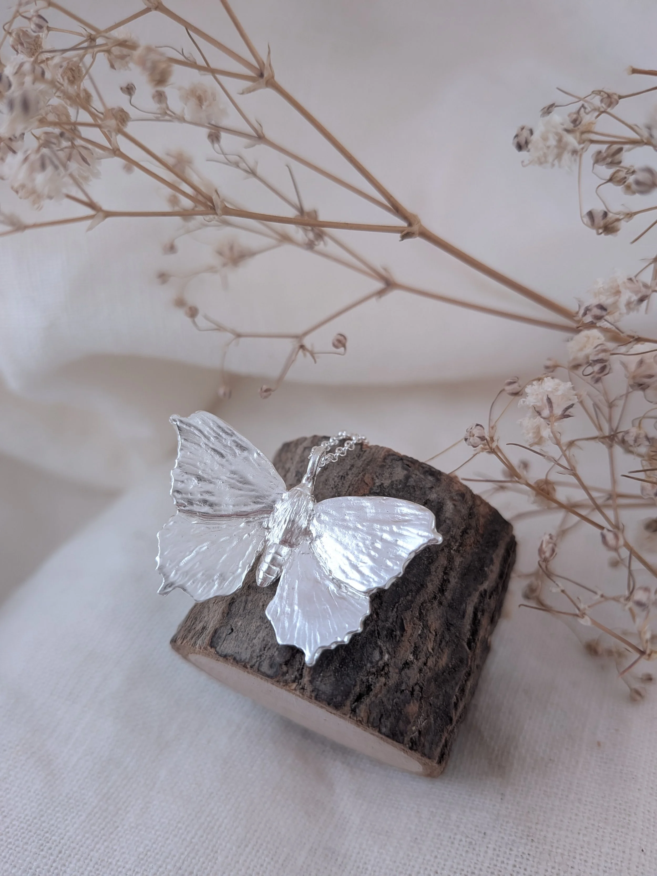 Butterfly Pendant in Sterling Silver