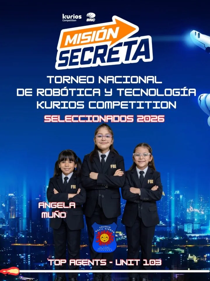 &iexcl;Rumbo a la Kurios Competition 2026! 🤖🚀

Estamos inmensamente orgullosos de anunciar que nuestros estudiantes han logrado su clasificaci&oacute;n para el torneo de rob&oacute;tica y tecnolog&iacute;a m&aacute;s esperado del a&ntilde;o. Su esf