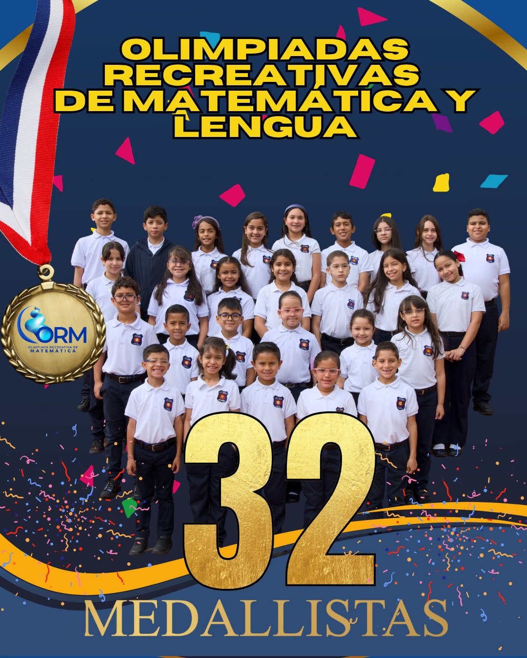 Con inmenso orgullo y alegr&iacute;a, celebramos el extraordinario desempe&ntilde;o de nuestros estudiantes de Educaci&oacute;n Primaria en la fase regional de las Olimpiadas Recreativas de Matem&aacute;tica y Lengua 2026. 🧠✨

&iexcl;Nada m&aacute;s