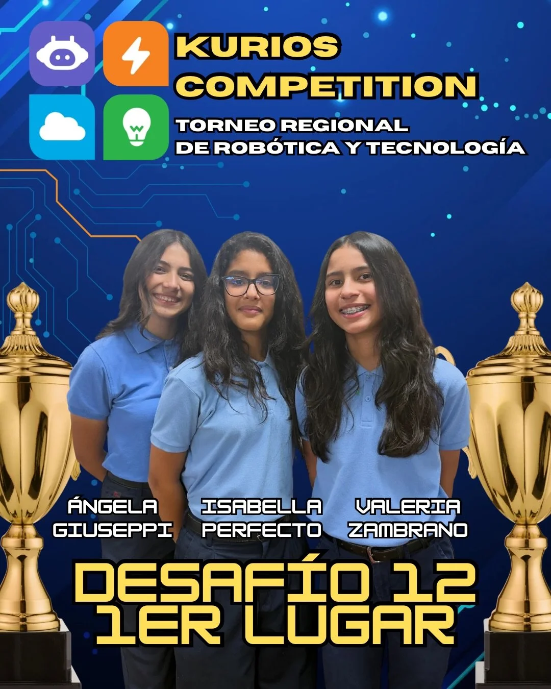 &iexcl;Orgullo Kalil Gibran! 🤖🏆

El pasado s&aacute;bado 20 de junio, nuestros talentosos estudiantes brillaron con luz propia en la fase regional del Kurios Competition 2026, celebrada en Barcelona. Su pasi&oacute;n por la tecnolog&iacute;a, el tr