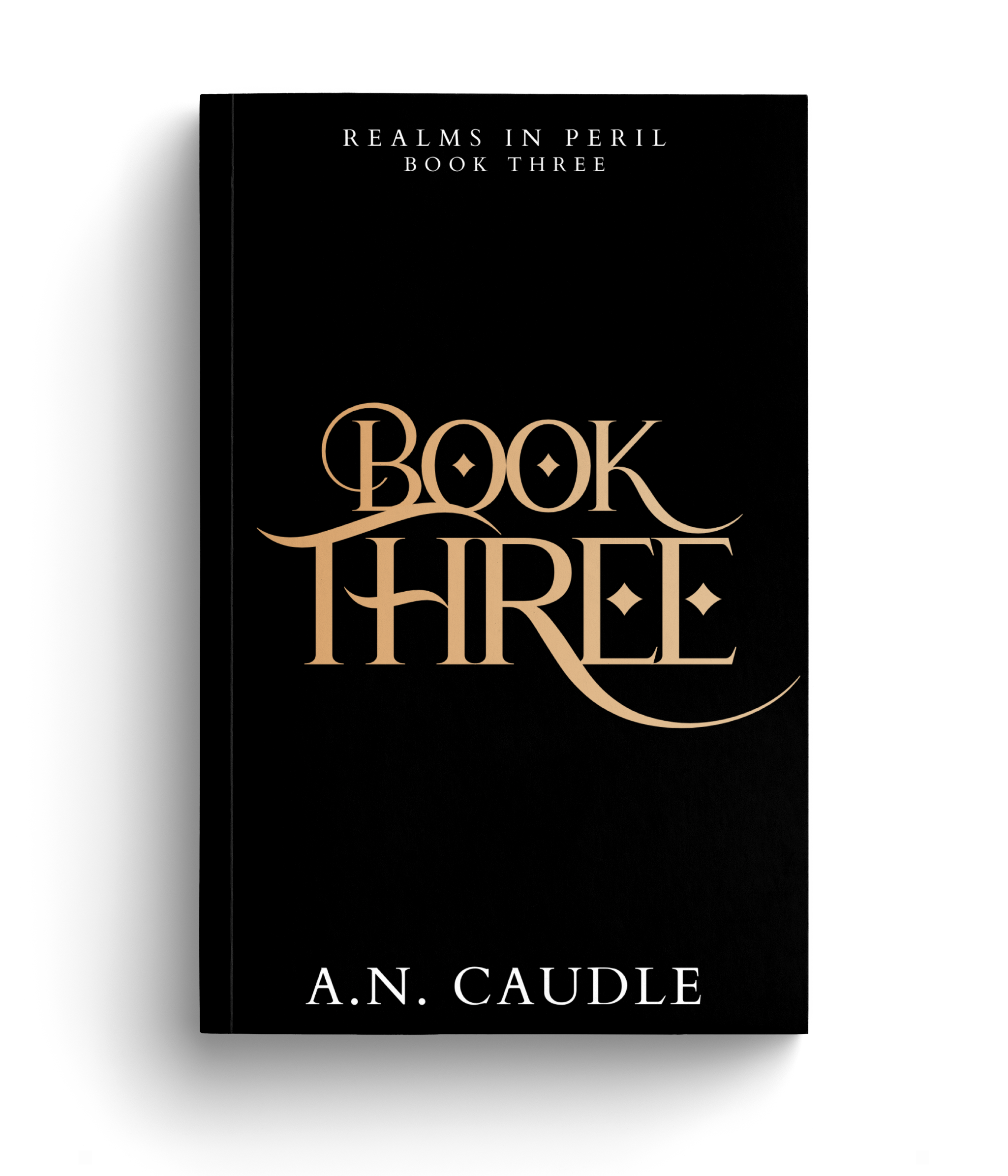 Mockup of temp Book Three cover