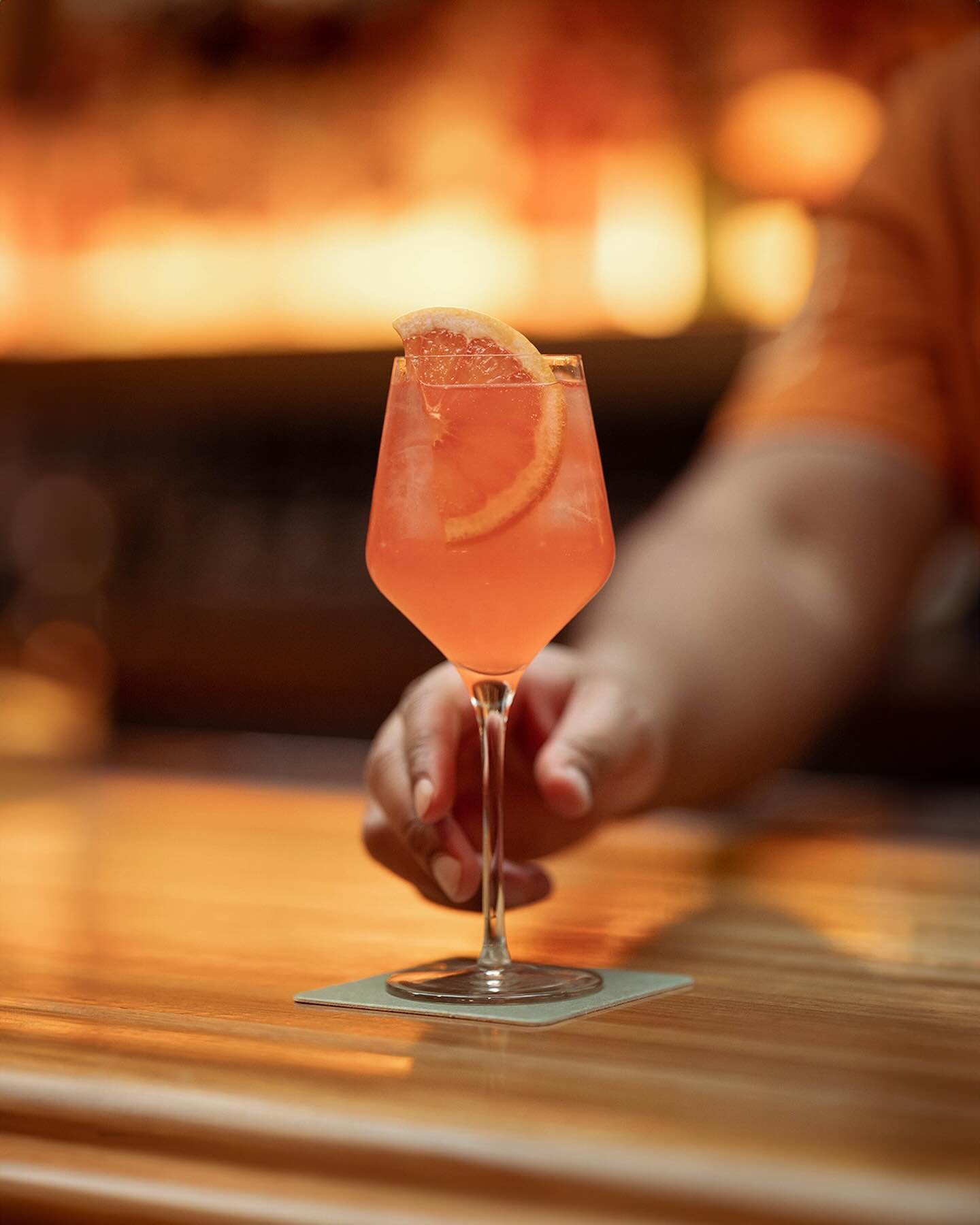☀️ All Aboard, Spritz Season has officially arrived. Ketel One Grapefruit &amp; Rose Vodka, Campari, Cacao, and Sparkling Wine. A seasonal special created for longer days and lighter nights - and sure, the grey ones, too.