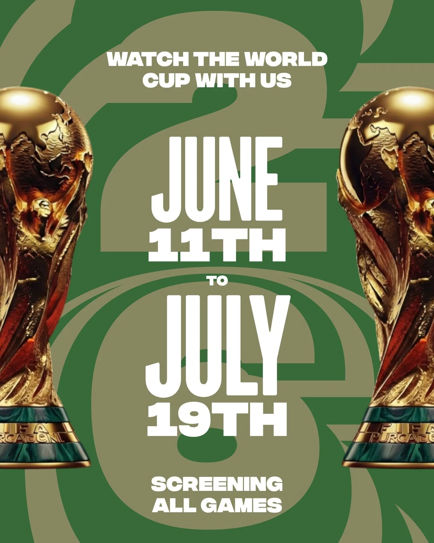 There&rsquo;s two weeks to go until the World Cup kicks off, and with MetLife Stadium hosting the final, things are about to get very lively around here.

From June 11th - July 19th, we&rsquo;ll be showing every match at The Irish Exit - the ideal me