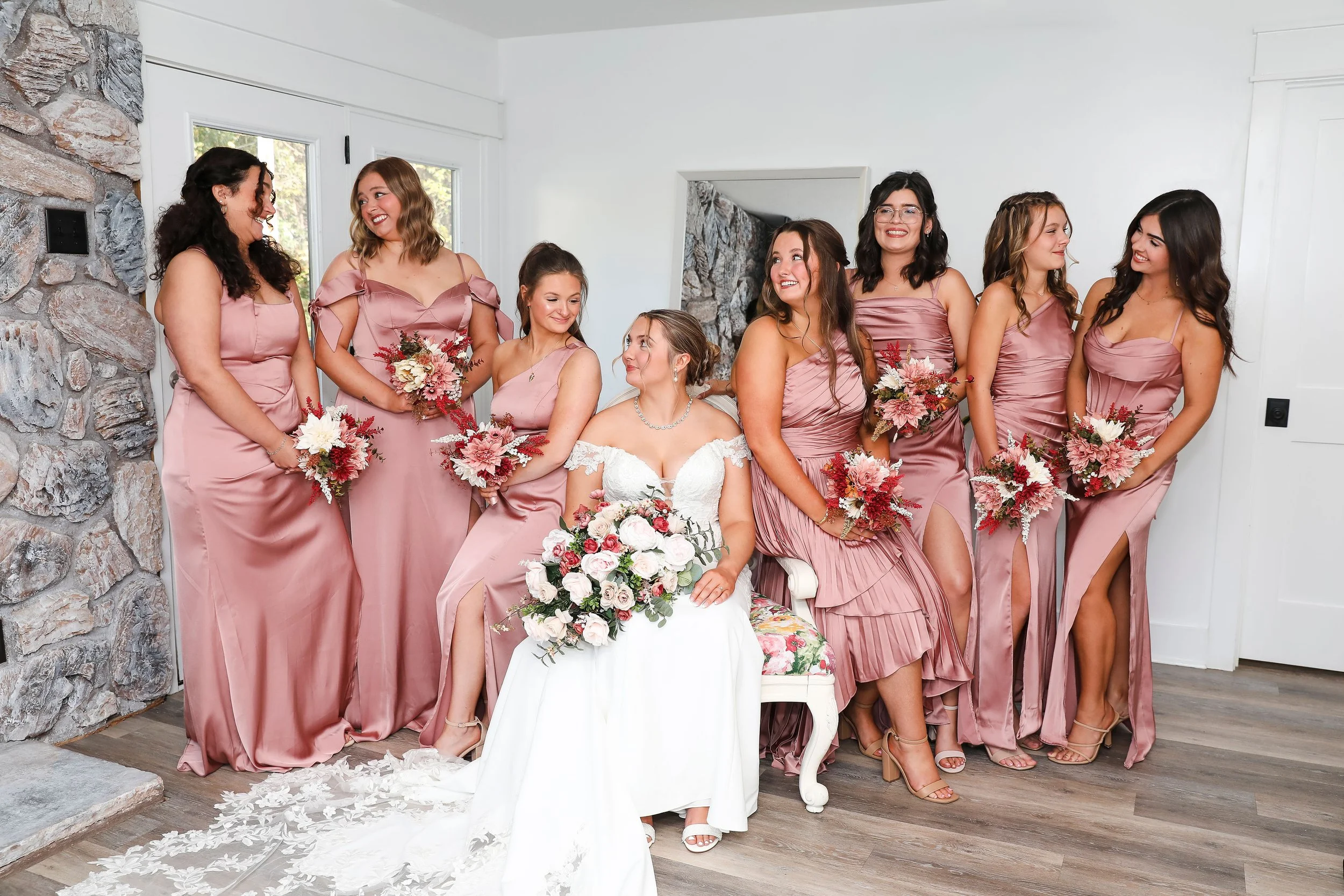 💍 Emily & Tyler Straub:🌸A Romantic Burgundy & Blush Wedding Celebration ...