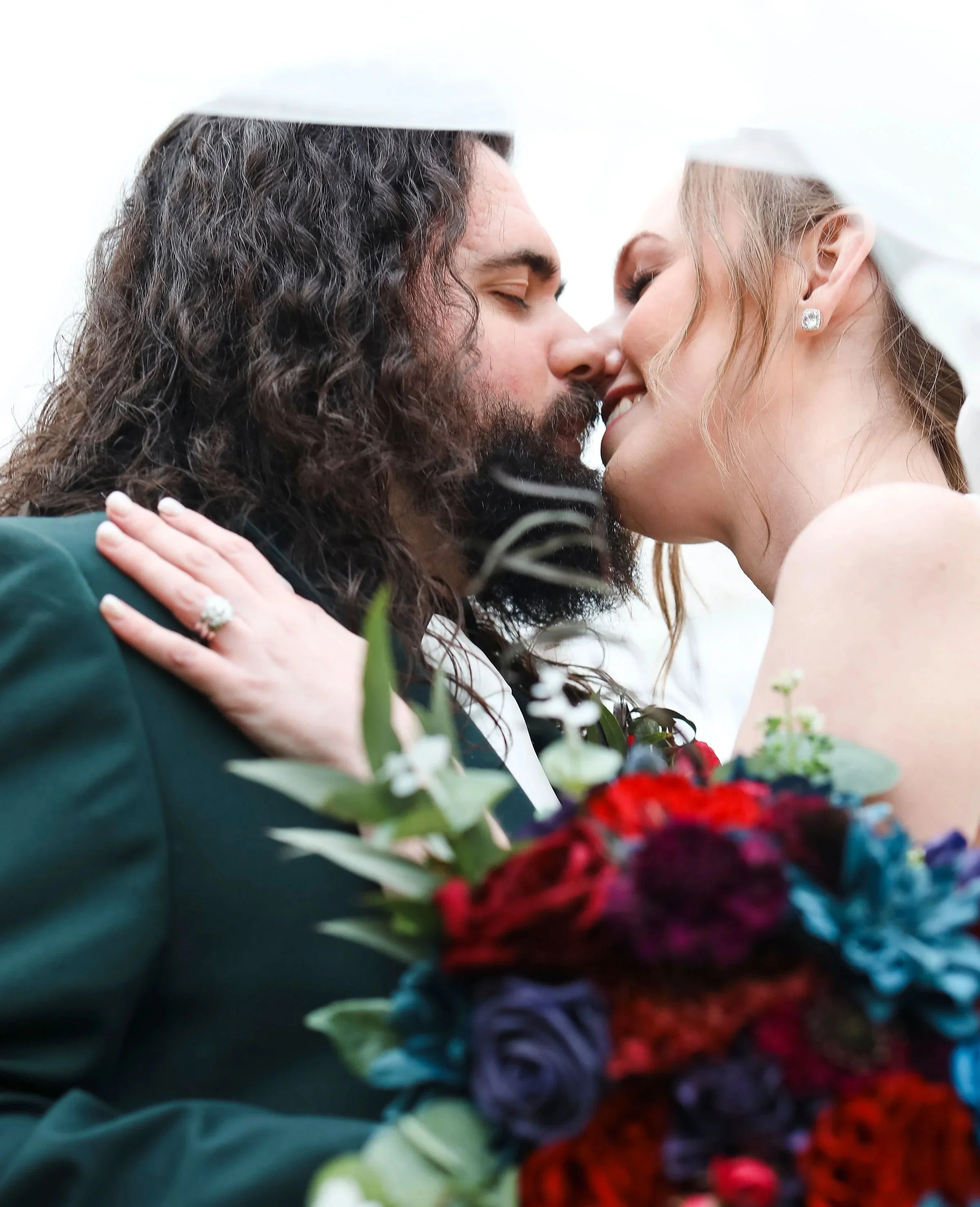 🍂 Alexandra &amp; Jacob’s Romantic Jewel-Tone Fall Wedding at Little Tennessee Event Farm