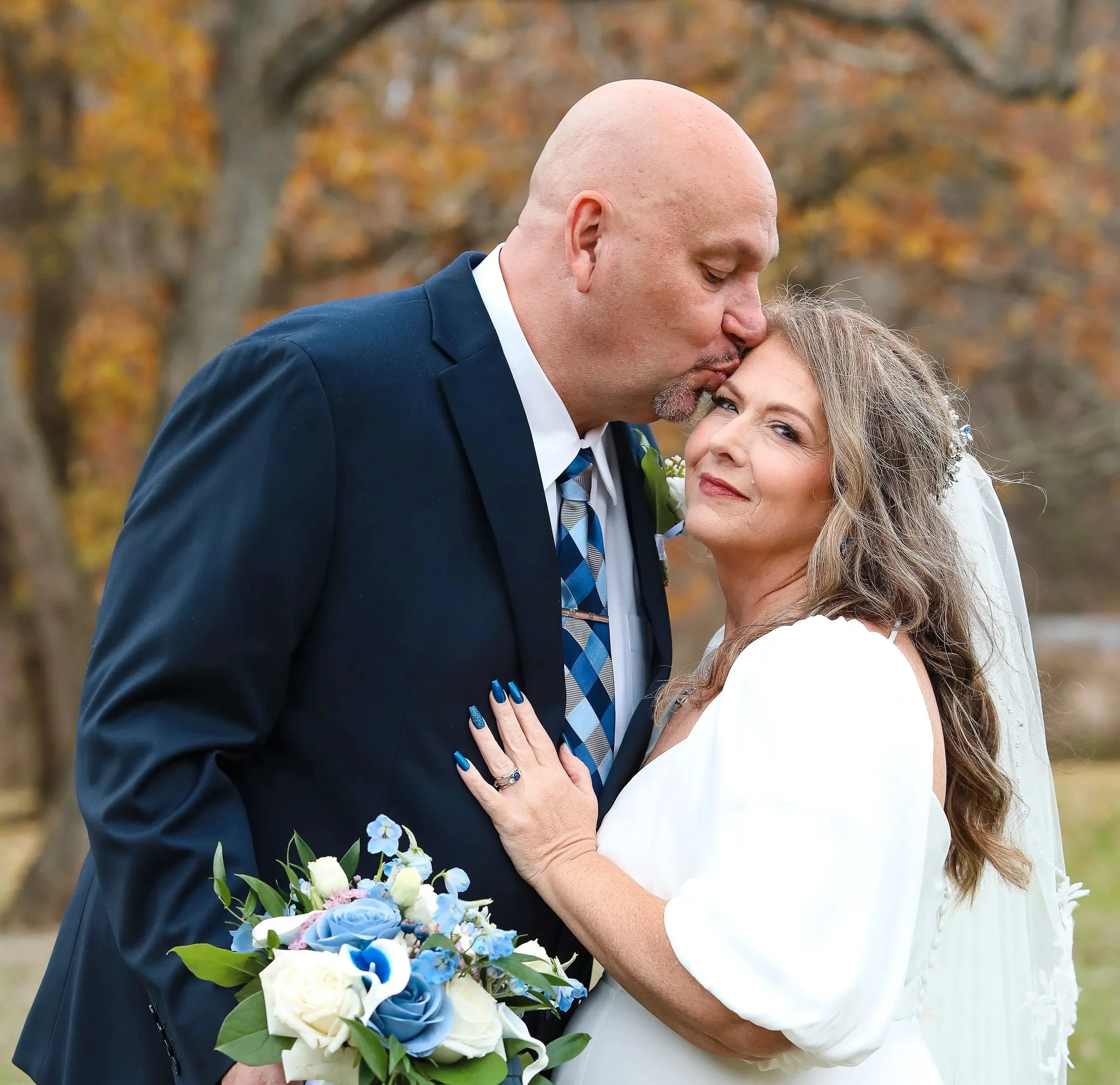 💙🤍 Elegant Blue &amp; Silver Romance | Teresa &amp; Charlie’s Timeless Wedding ✨