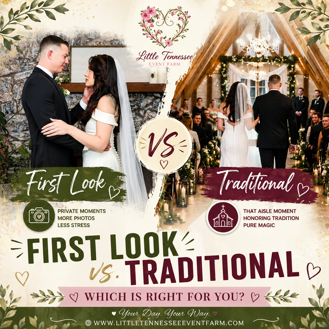 👀 First Look vs. Traditional: Which Is Right for You?