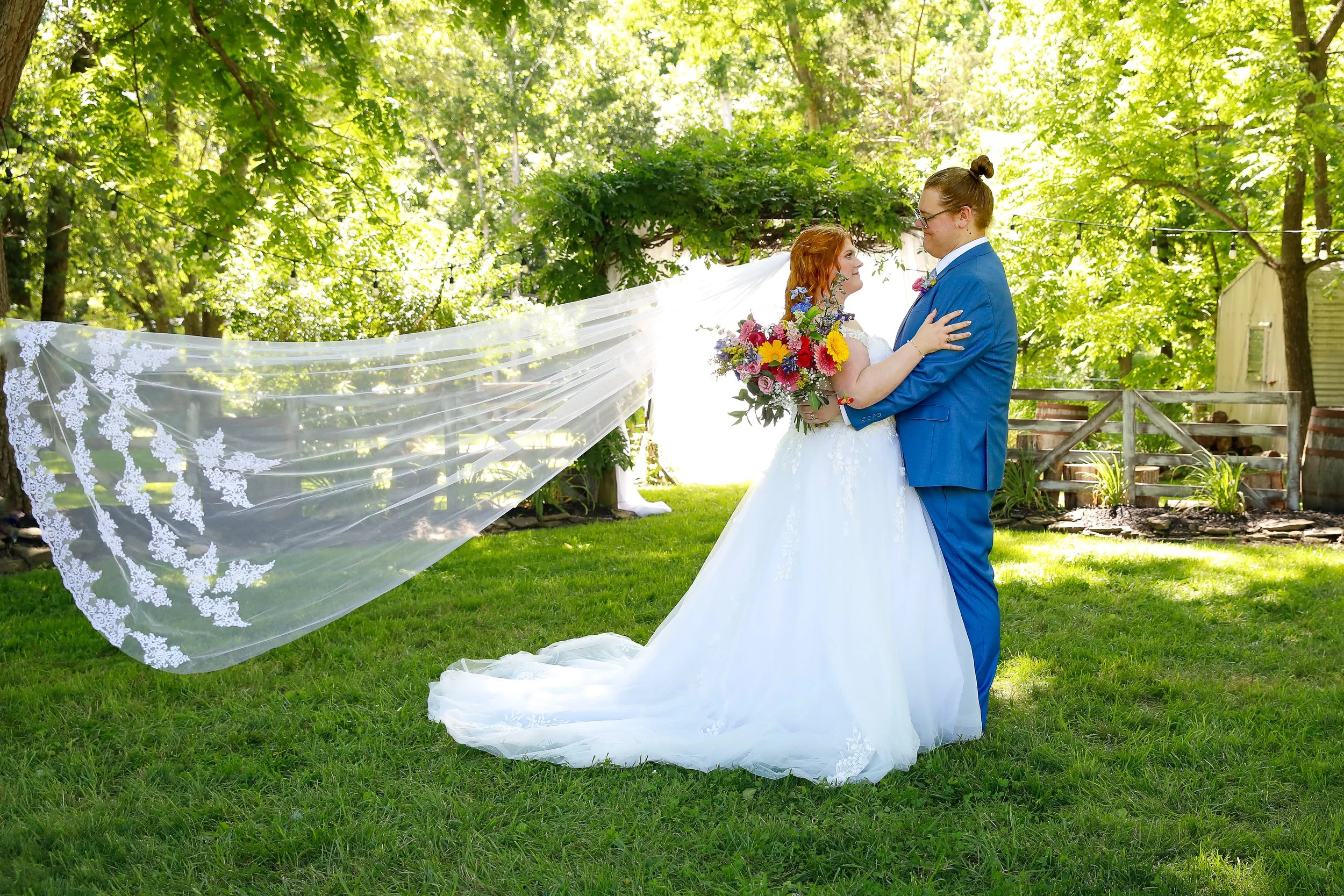 wedding veil toss wildflower wedding wedding venue near me huntington wv