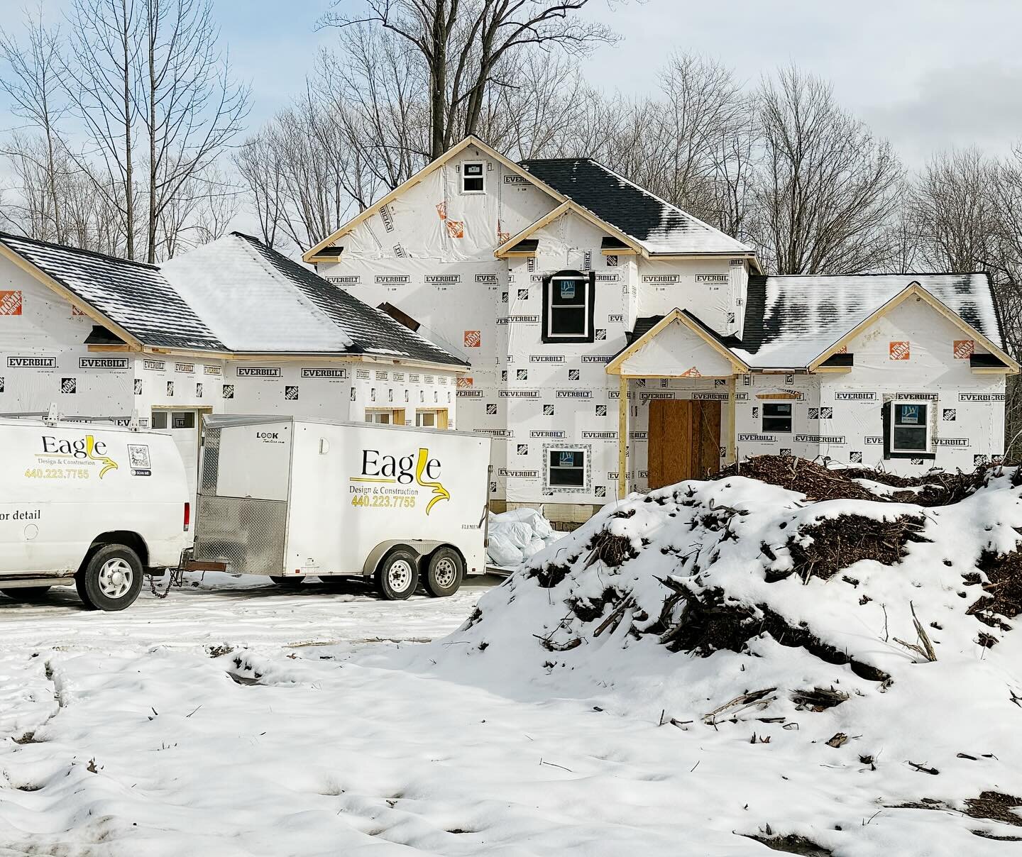 Are you ready to embark on the journey of crafting your dream home with Eagle Design and Construction? Elevate your experience with our customer-focused service, premium materials, and unparalleled craftsmanship. Call us at 440-223-7755 and let&rsquo