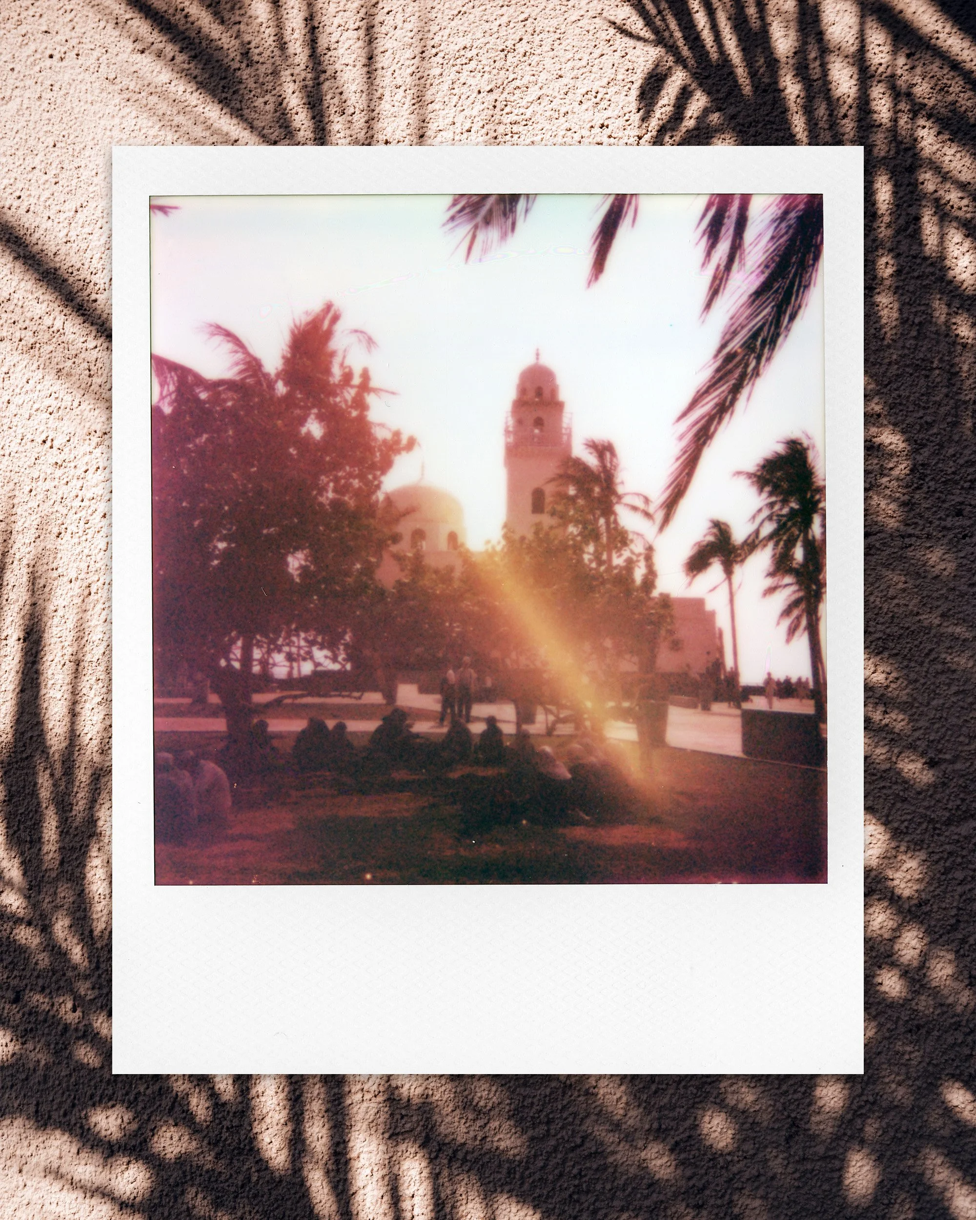 Jeddah Saudi Arabia Polaroid