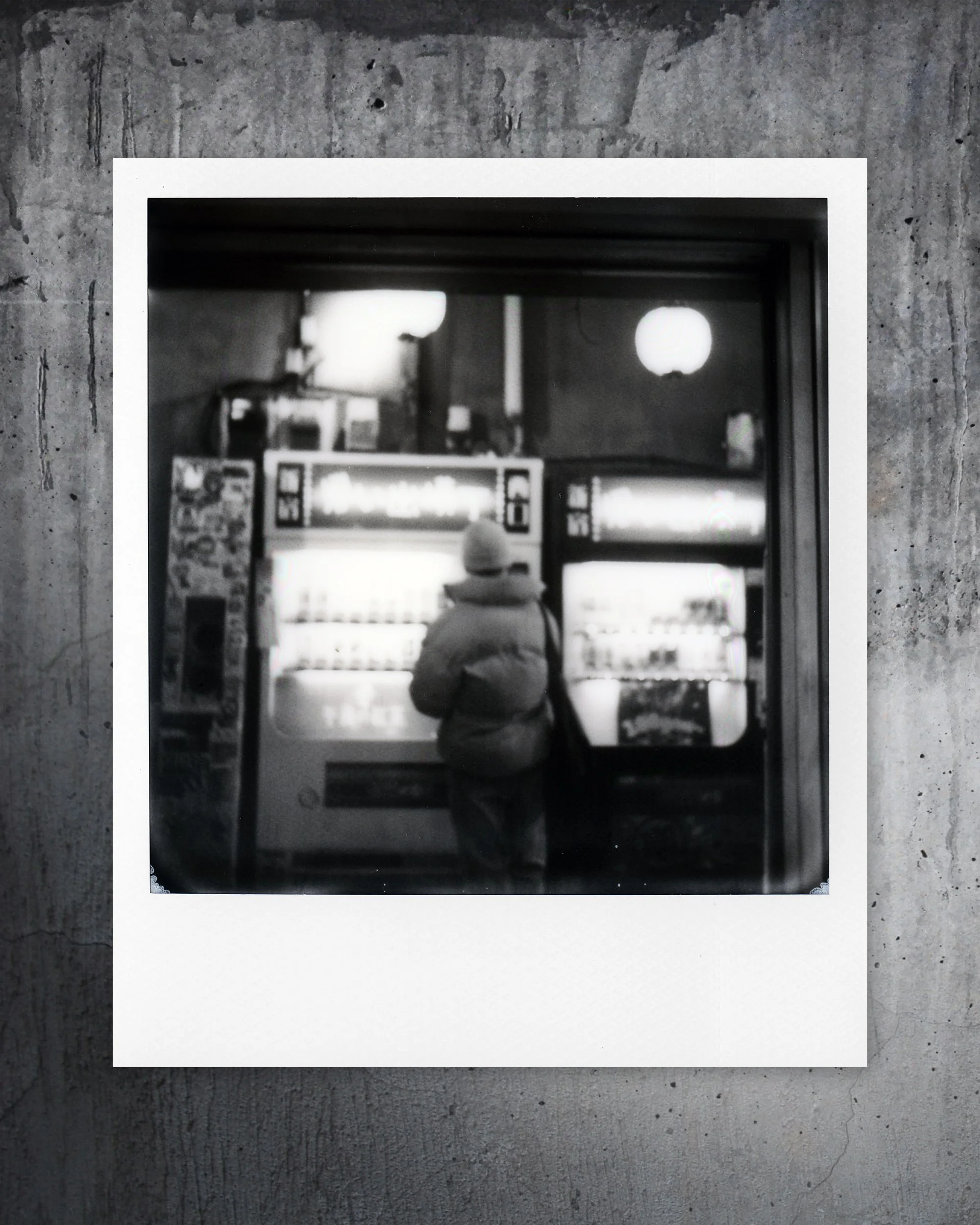 Shinjuku at Night Tokyo Japan Polaroid