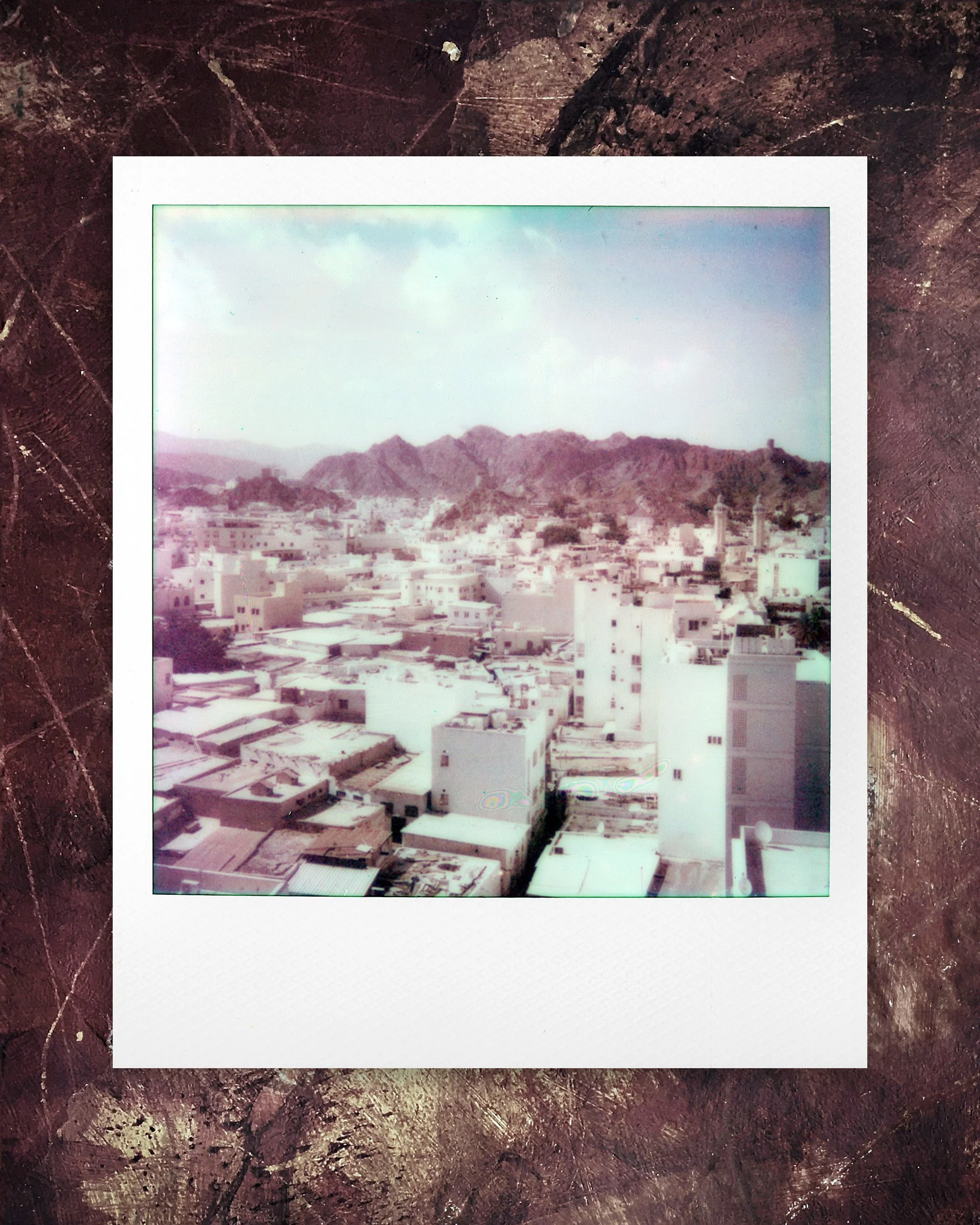 Muscat Oman Polaroid