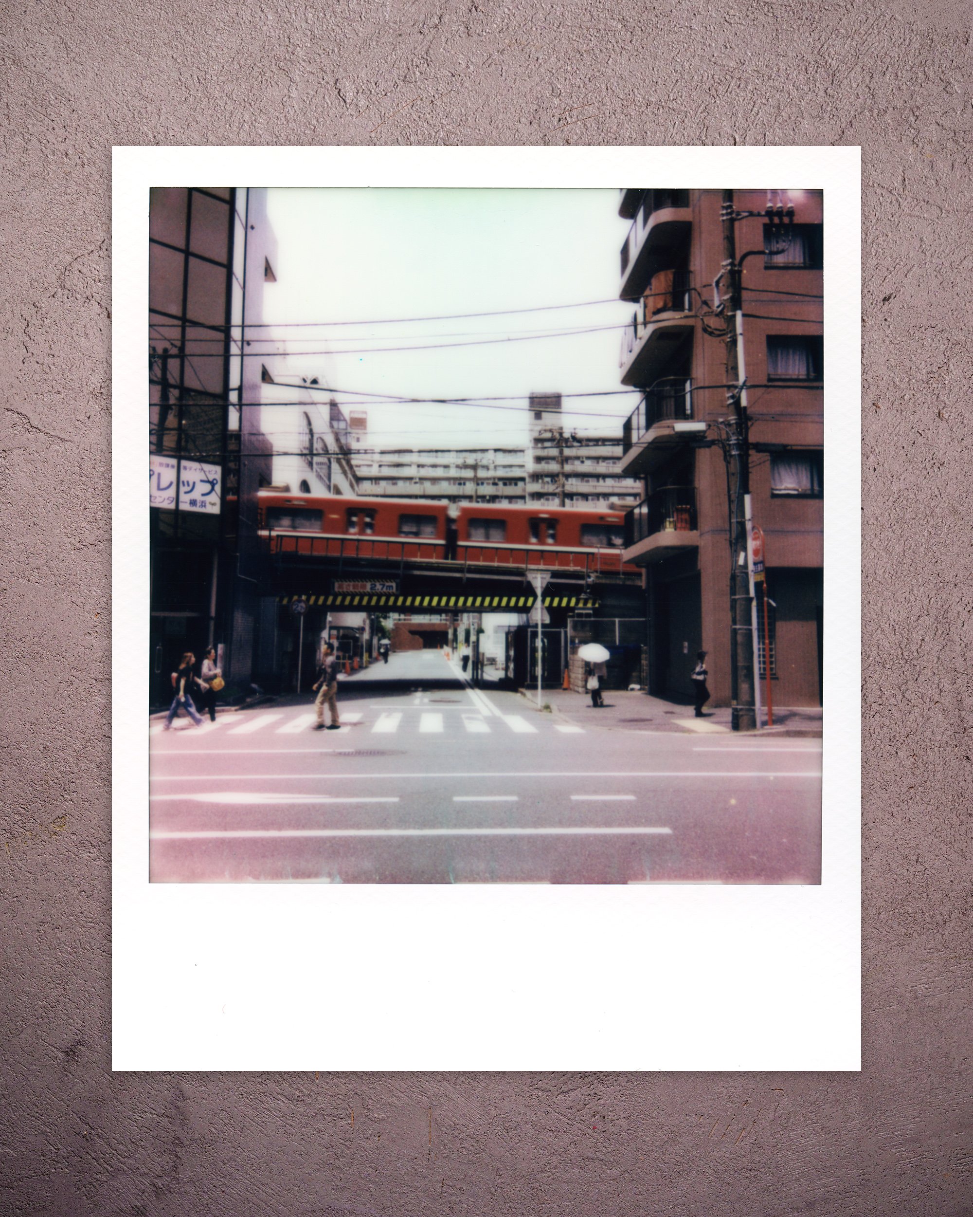 Yokohama Nishi Ward Polaroid Japan
