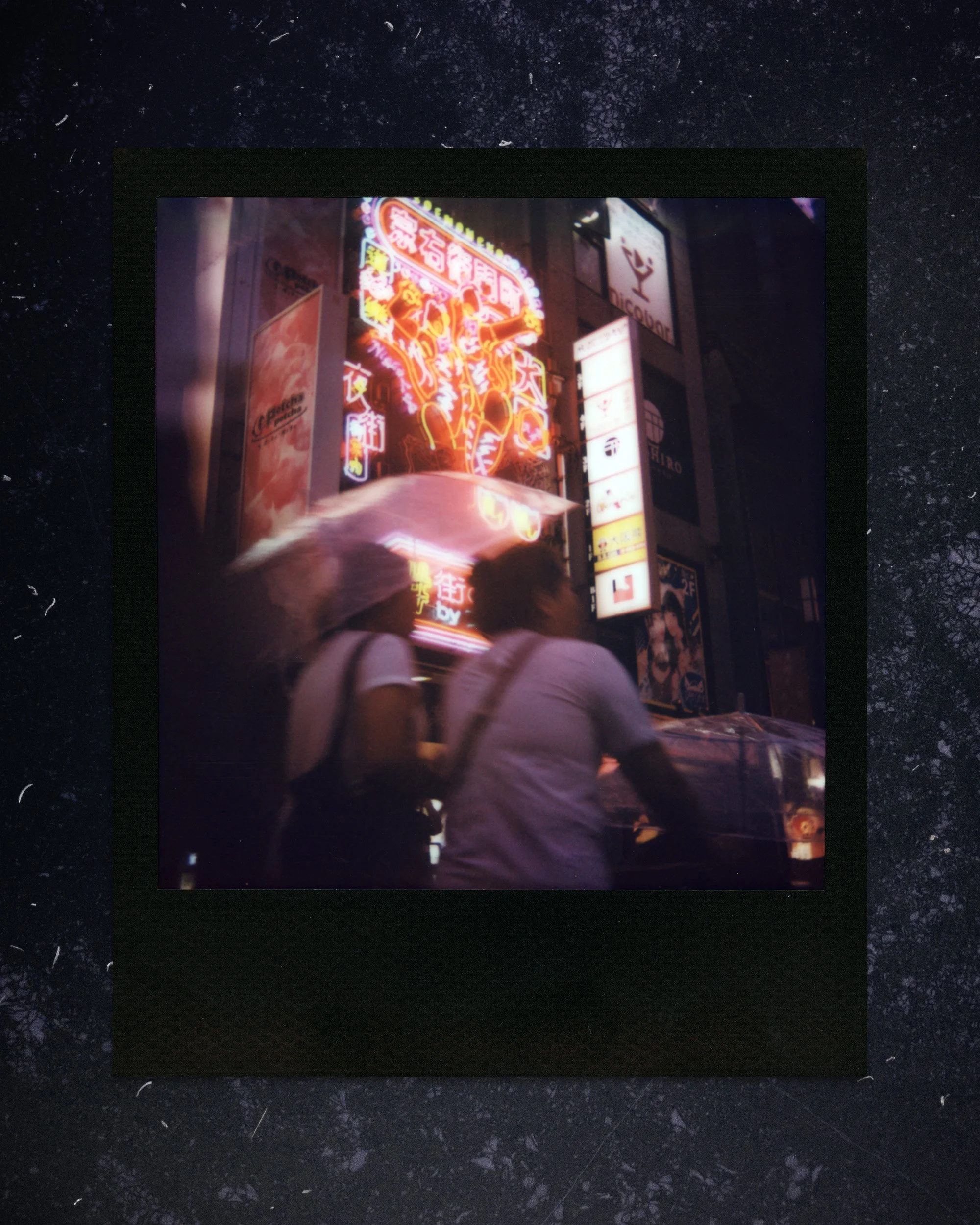 Osaka Dotonbori Polaroid