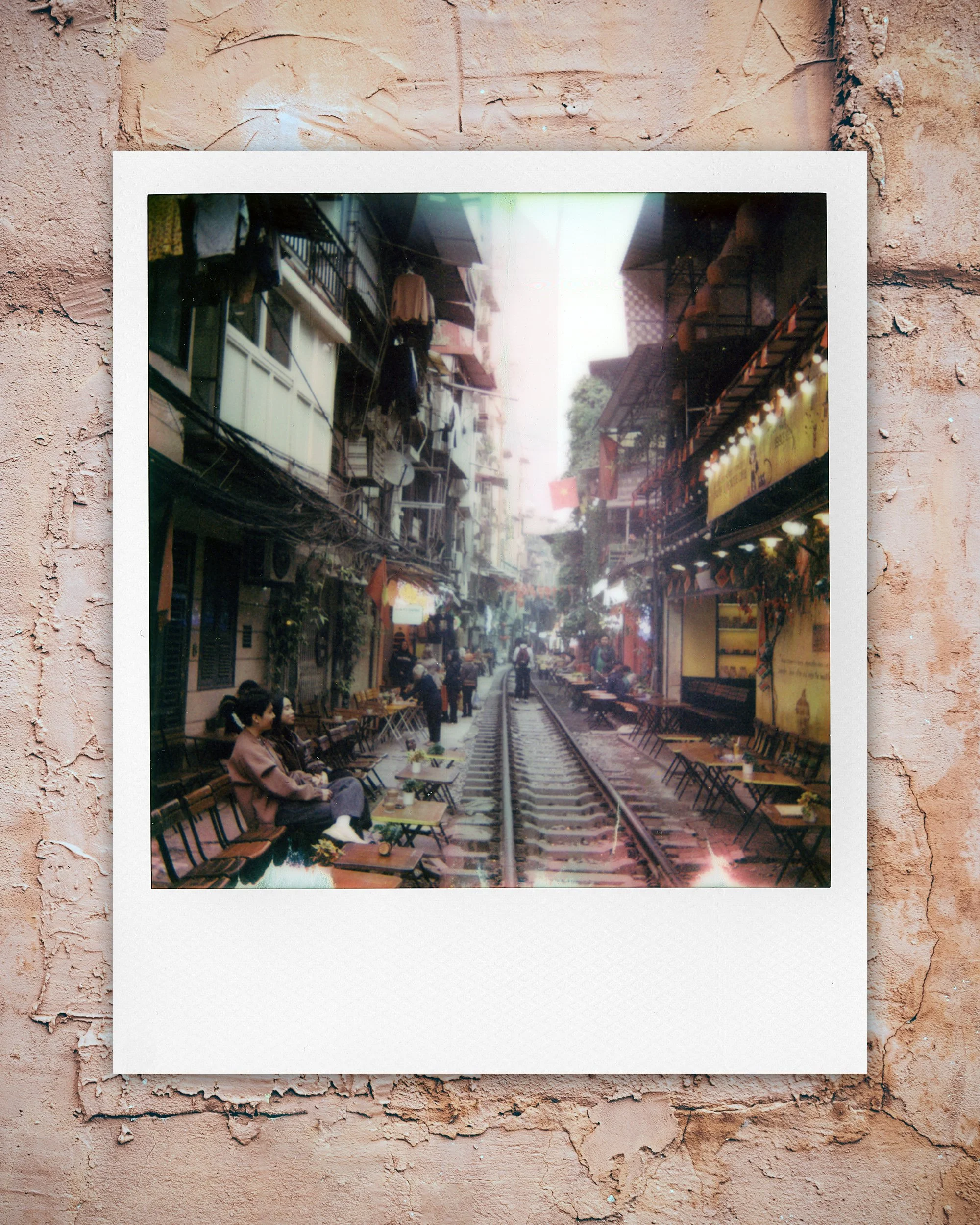 Hanoi Vietnam Polaroid