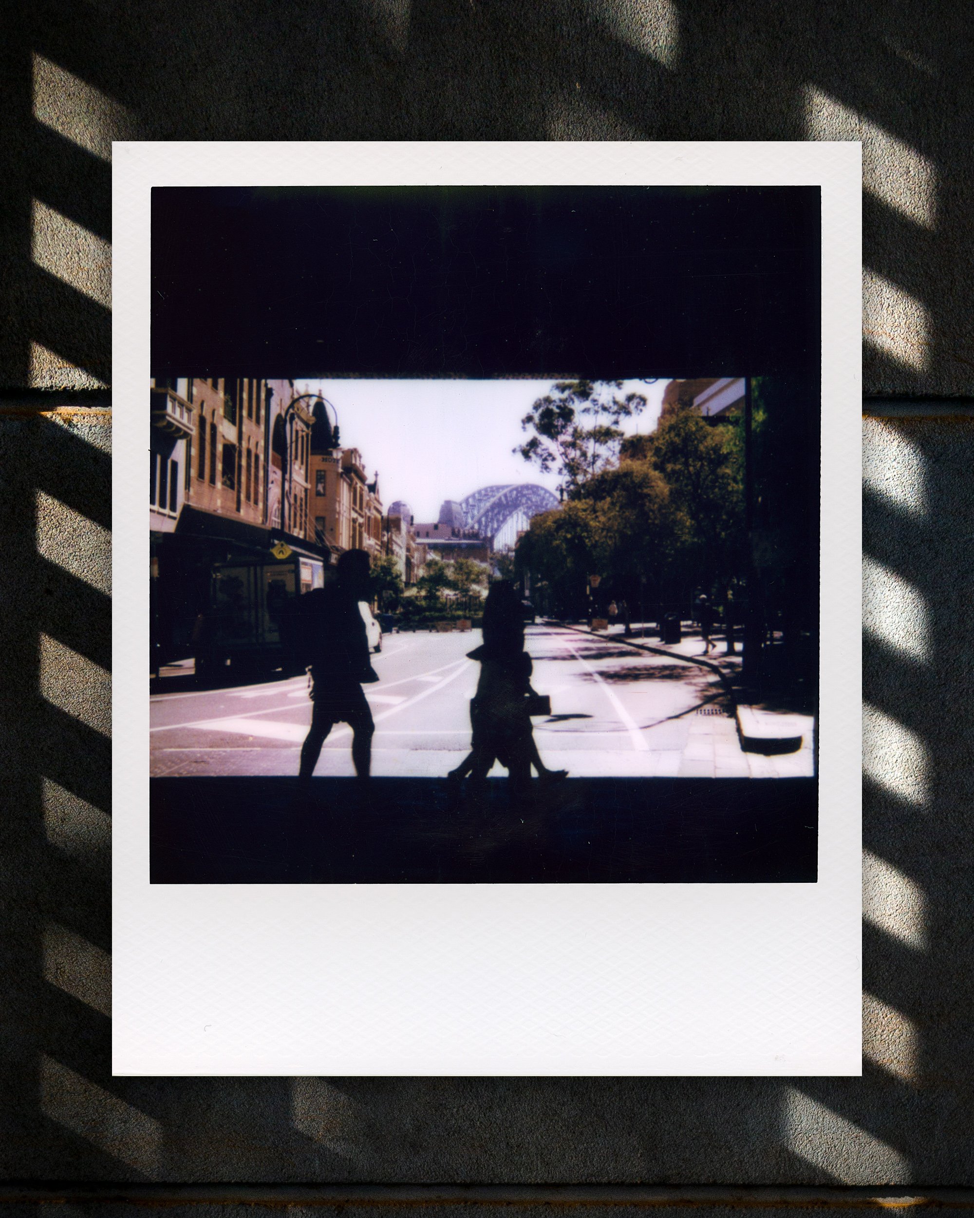 Sydney Australia Downtown Polaroid
