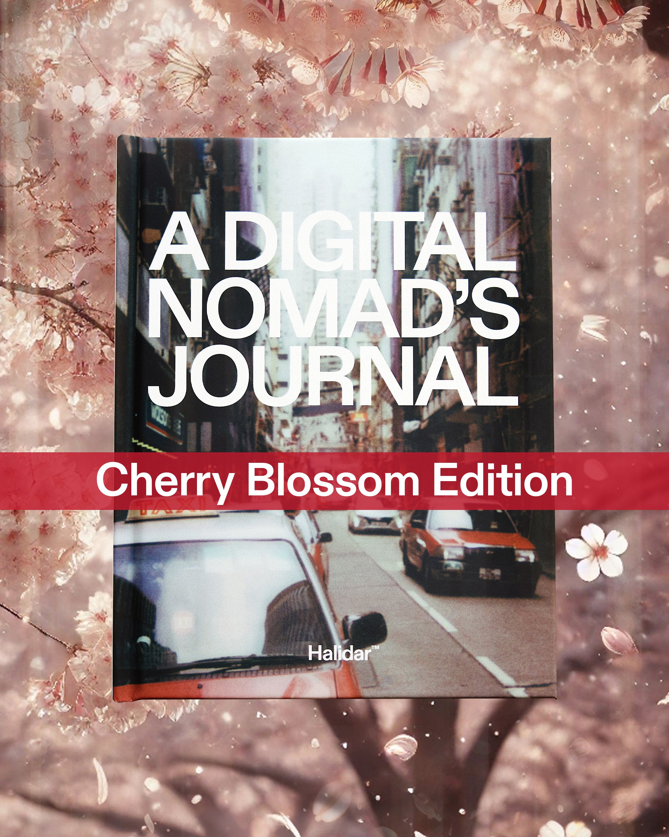 A Digital Nomad's Journal Book - Cherry Blossom Edition