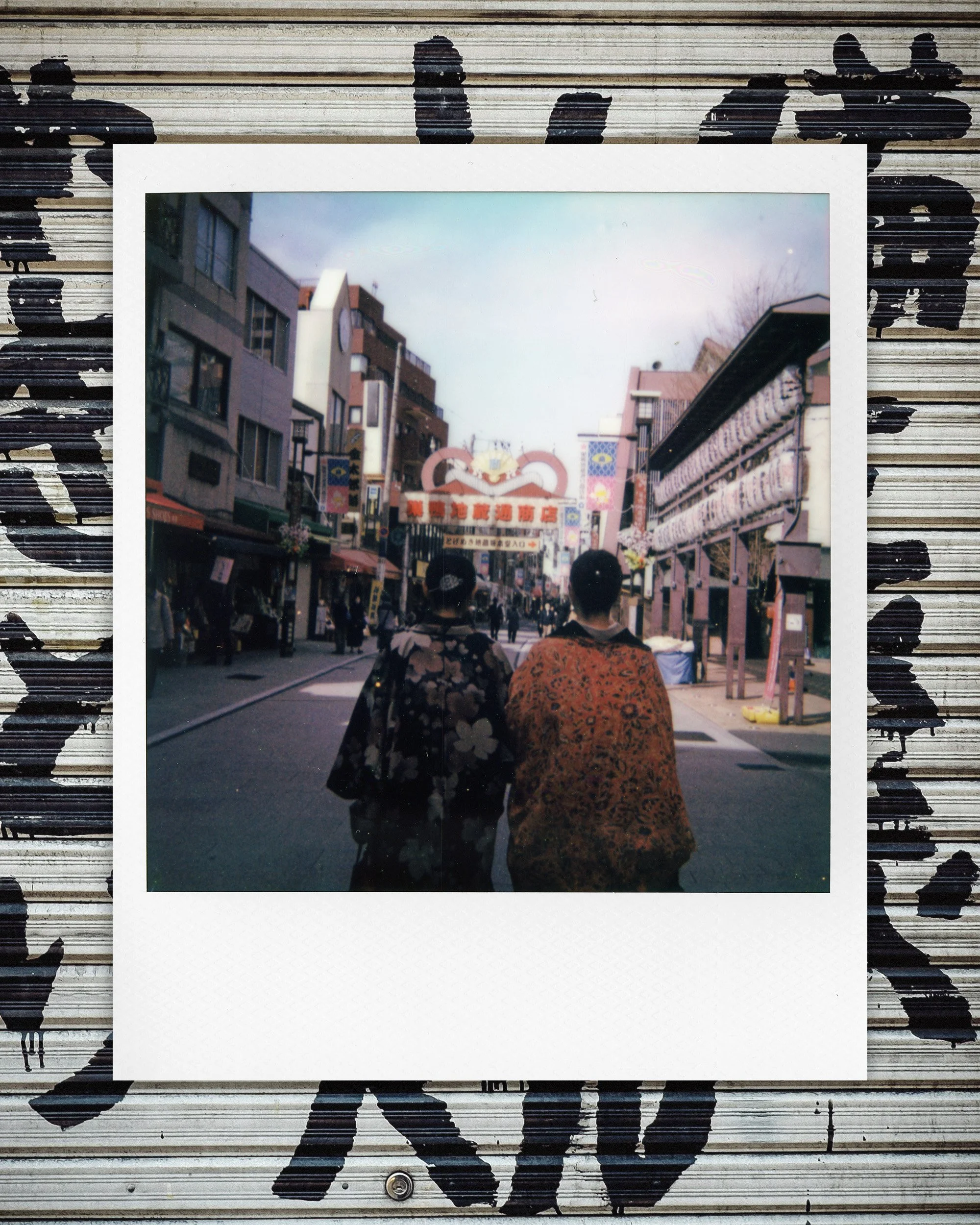 Sugamo Tokyo Japan Polaroid