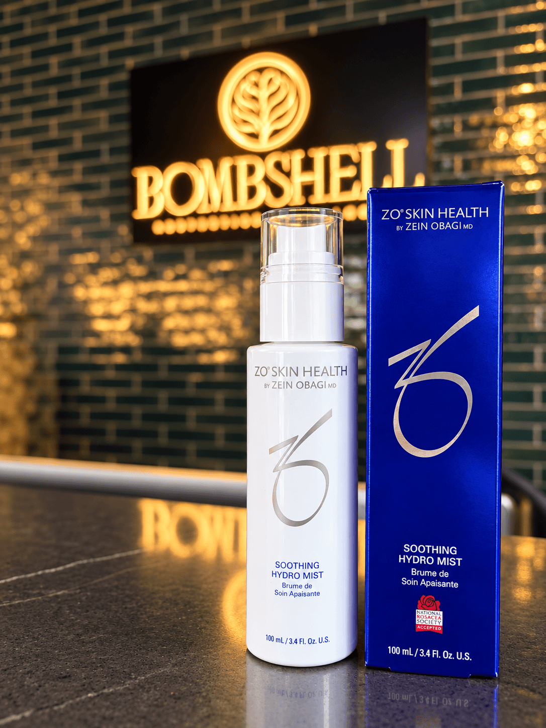 ZO Soothing Hydro Mist at Bombshell Aesthetics in Bedford, NH