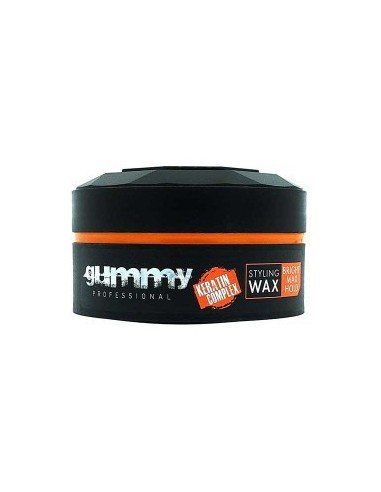 Gummy Bright Max Hold Styling Wax- Orange