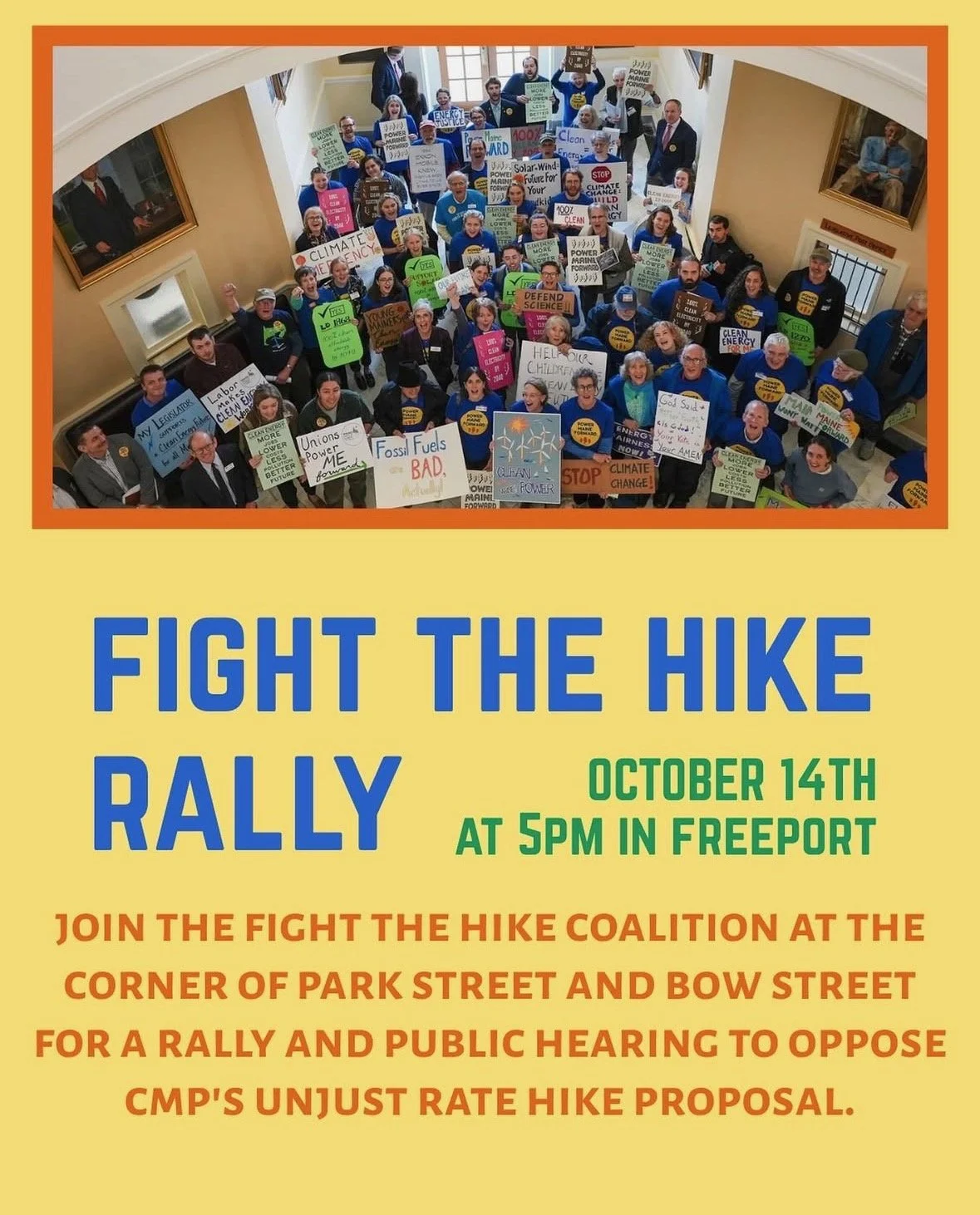 Fight the Hike Rally