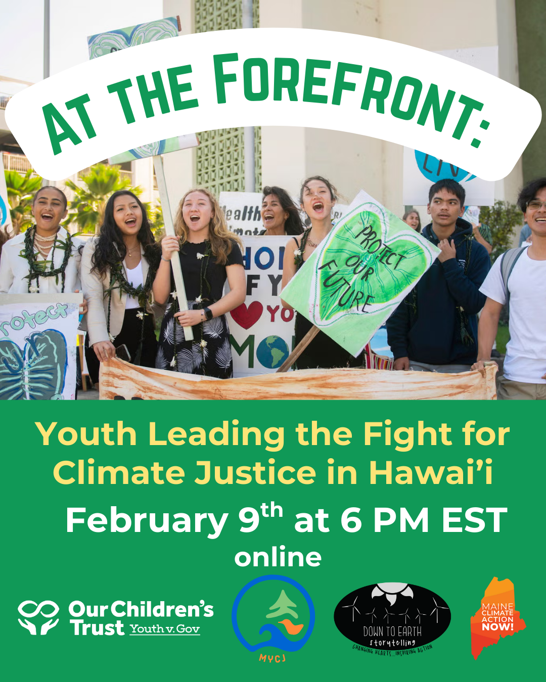 At the Forefront: Youth Leading the Fight for Climate Justice in Hawai’i