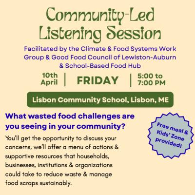 Lisbon Wasted Food Listening Session