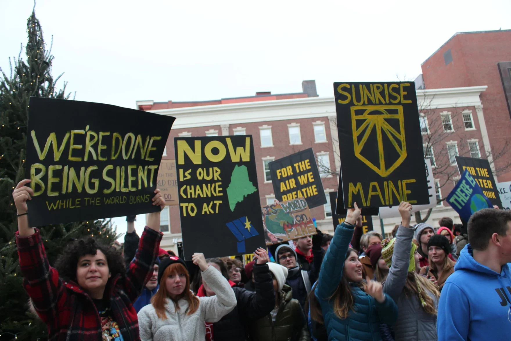 Student Activists Say Maine Leaders Should Declare A 'Climate Emergency'