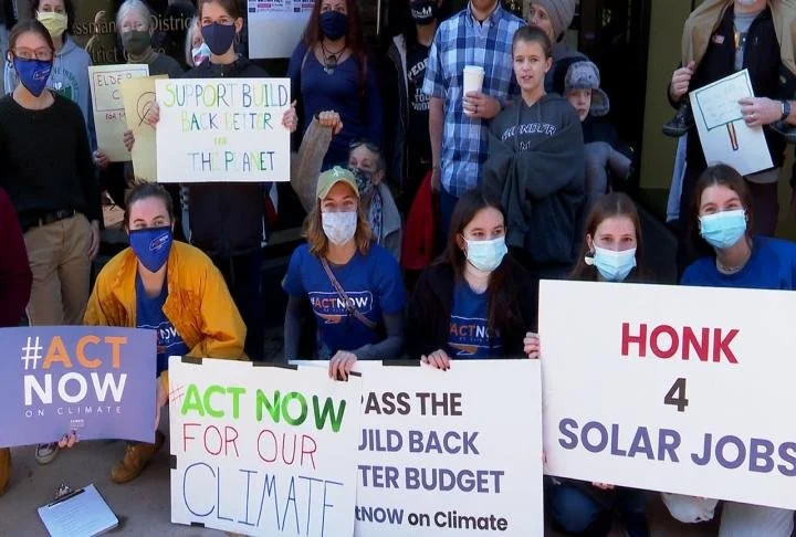 Activists share message on the importance and urgency of the Build Back Better Bill
