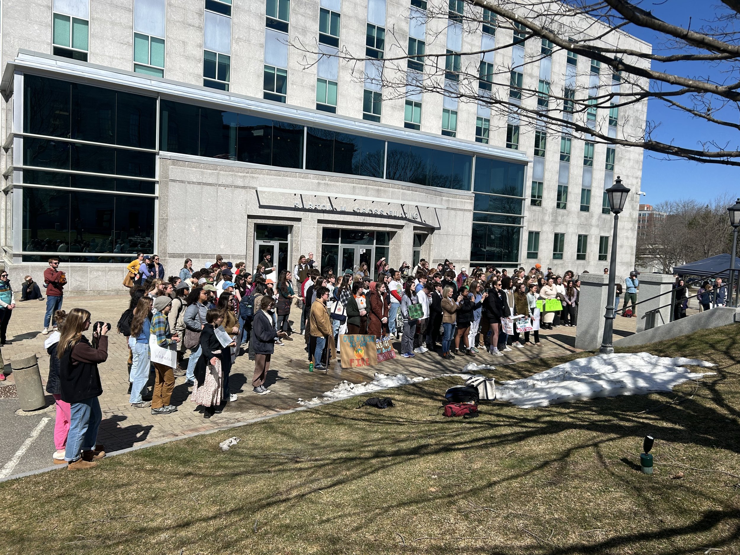 Youth activists support creation of consumer owned electrical utility