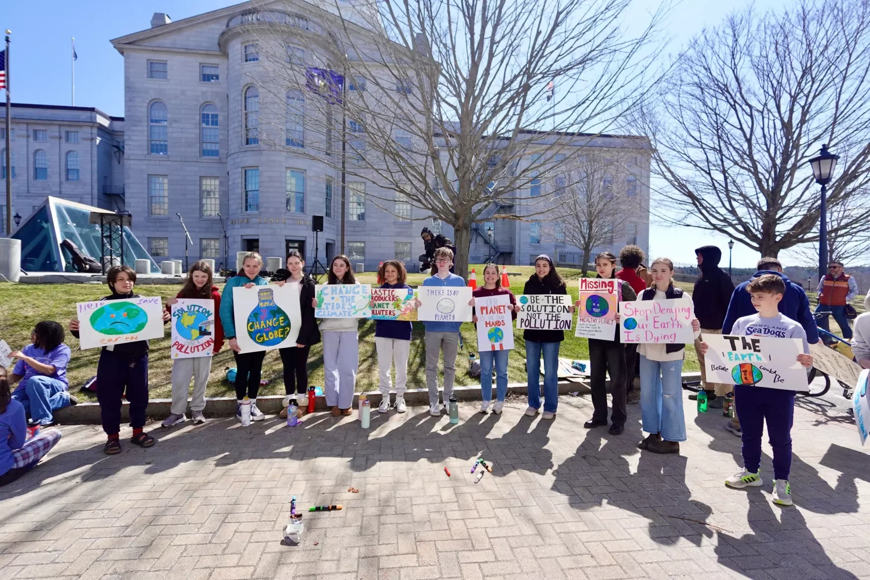 Amid political turmoil Maine youth remain committed to climate action