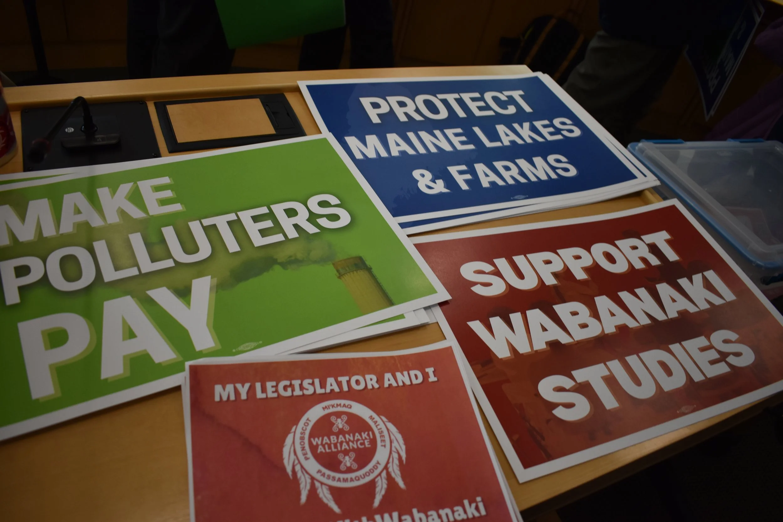 Maine Statehouse: Conservation + Wabanaki Alliance + Youth Lobby Day