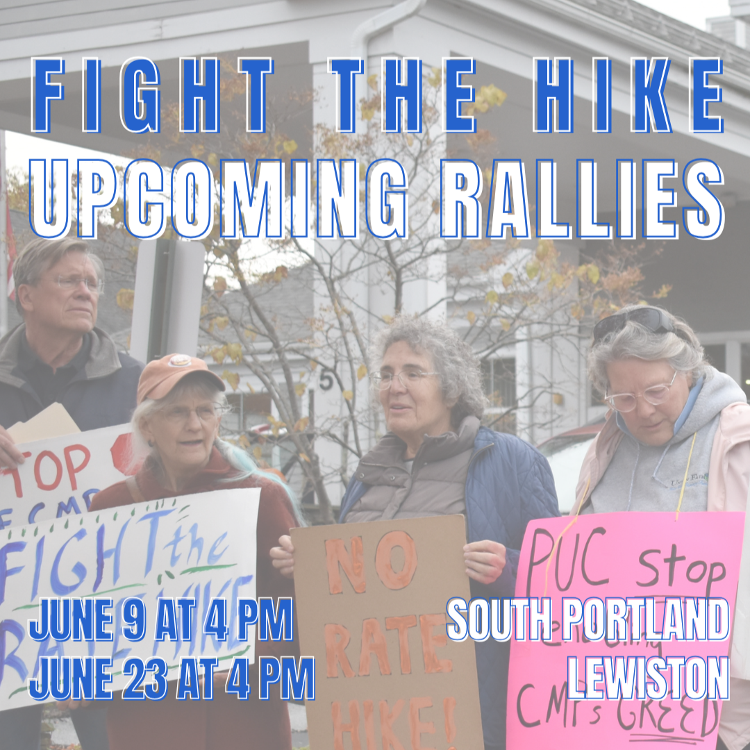 Fight the Hike South Portland Rally