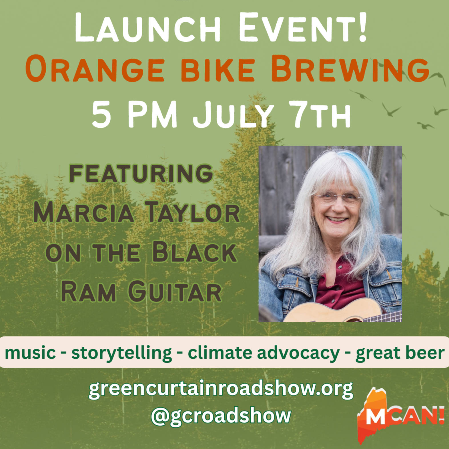 The Green Curtain Roadshow Launch Party