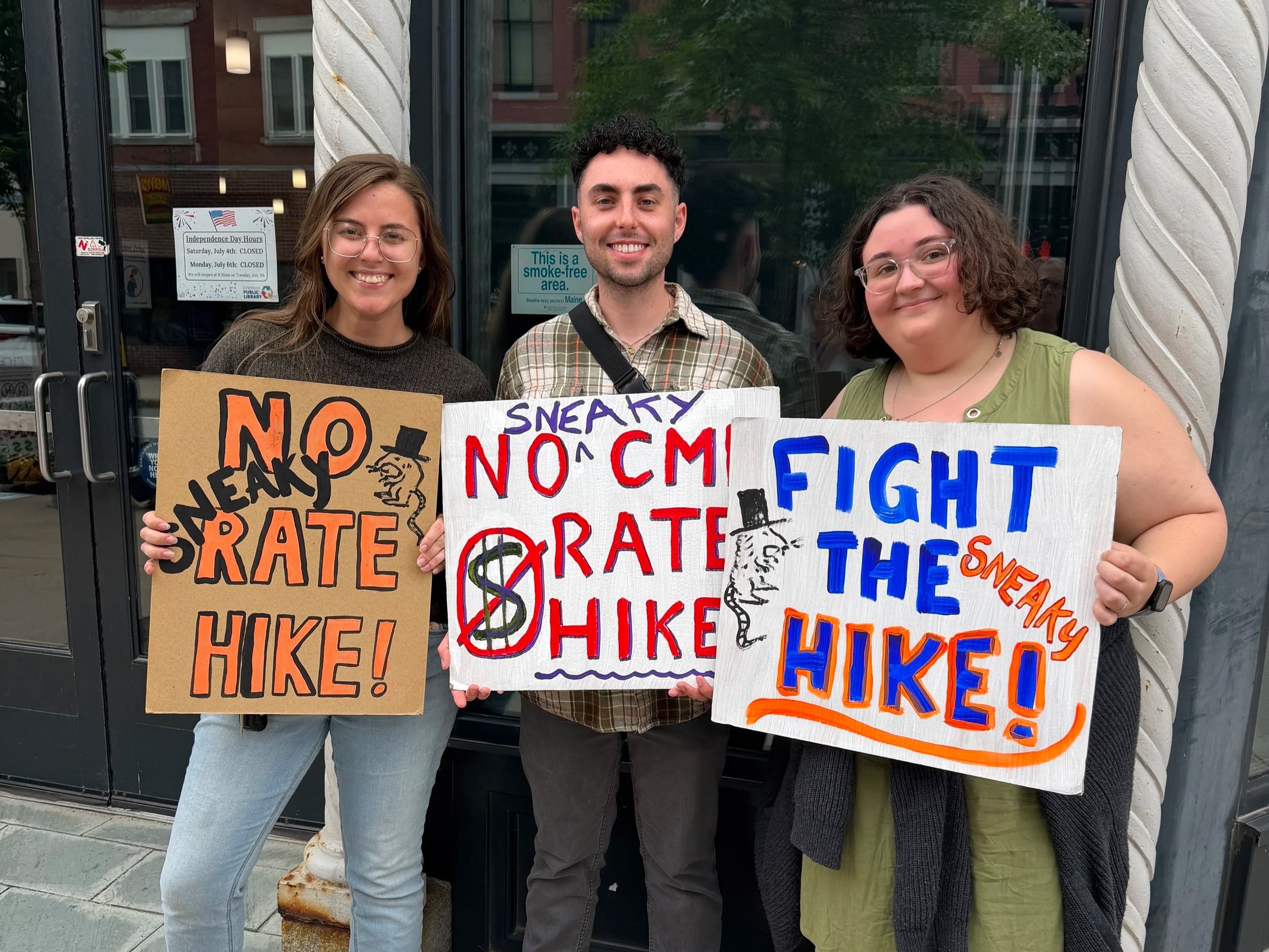 CMP rate hike hearing draws protesters, fierce testimony to Lewiston