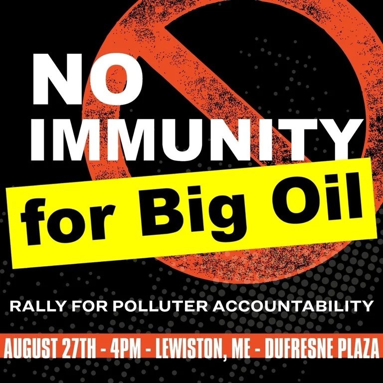 Rally Against Big Oil Immunity