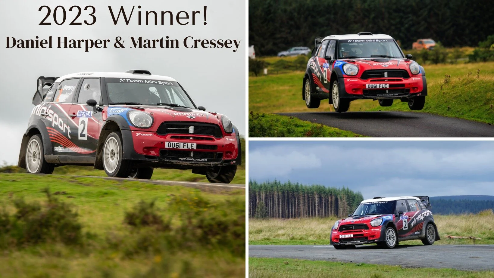 Congratulations to Daniel Harper and Martin Cressey for the win on last weekend's Mewla Rally!
Daniel and Martin ended the day 2 seconds ahead of the Epynt experienced Damien Cole, considering this is only their 3rd Epynt event!

On behalf of the Epy