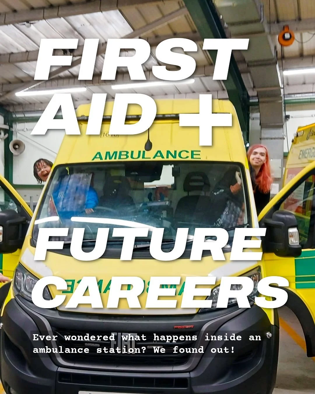 Ambulance Adventures: Behind the Scenes at SECAmb!

A HUGE thank you to Ric for hosting us at SECAmb last week 🫶🏻

We had a rapid-fire first aid session, explored how the ambulances are stocked, and learnt about the different employers working with