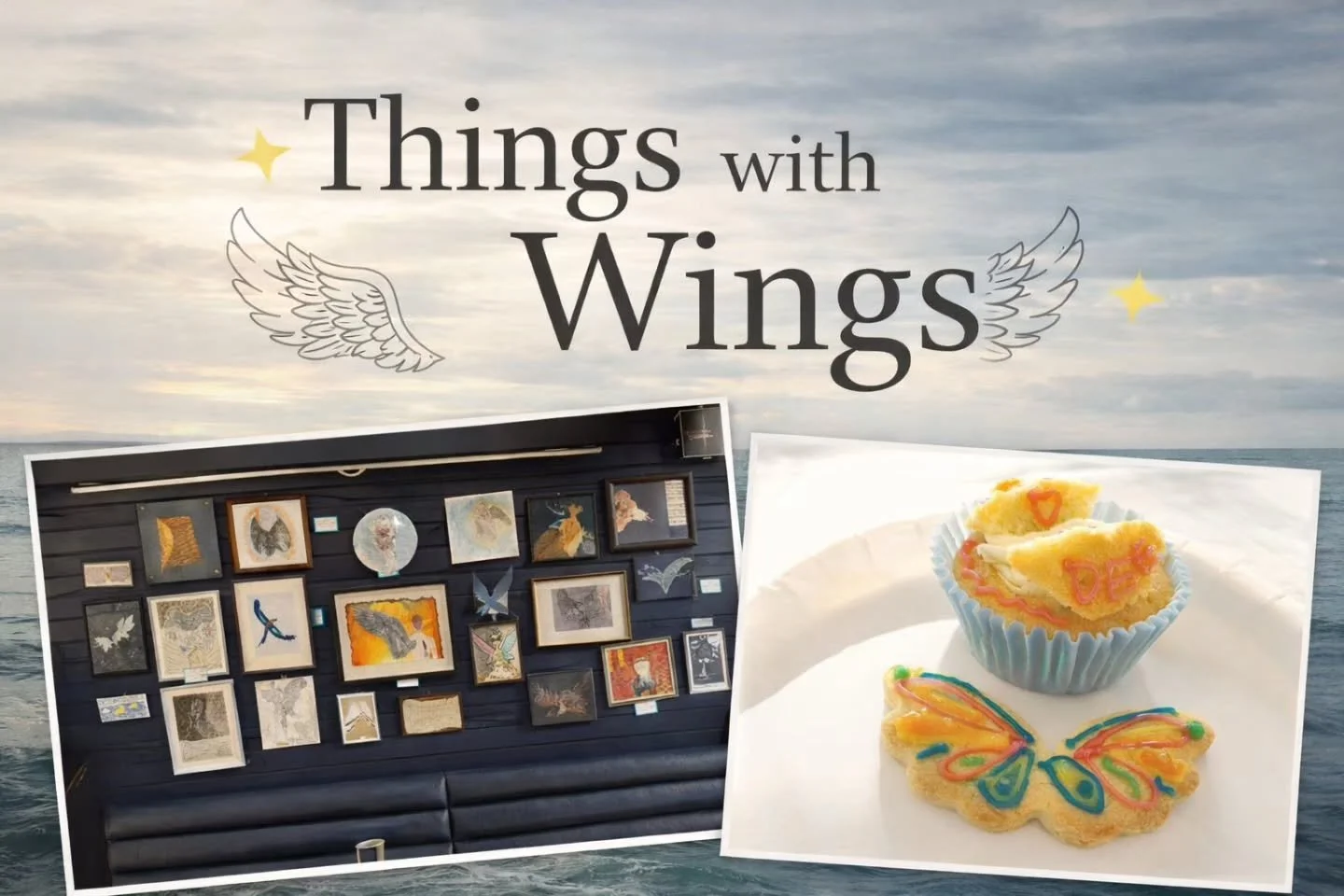 ✨ Things with Wings &ndash; Now Open! ✨

Our Things with Wings exhibition is officially open at the stunning @eastbeachcafe , Littlehampton, and we&rsquo;d love to welcome more friendly faces over the next couple of days 🪽
Come and enjoy beautiful a