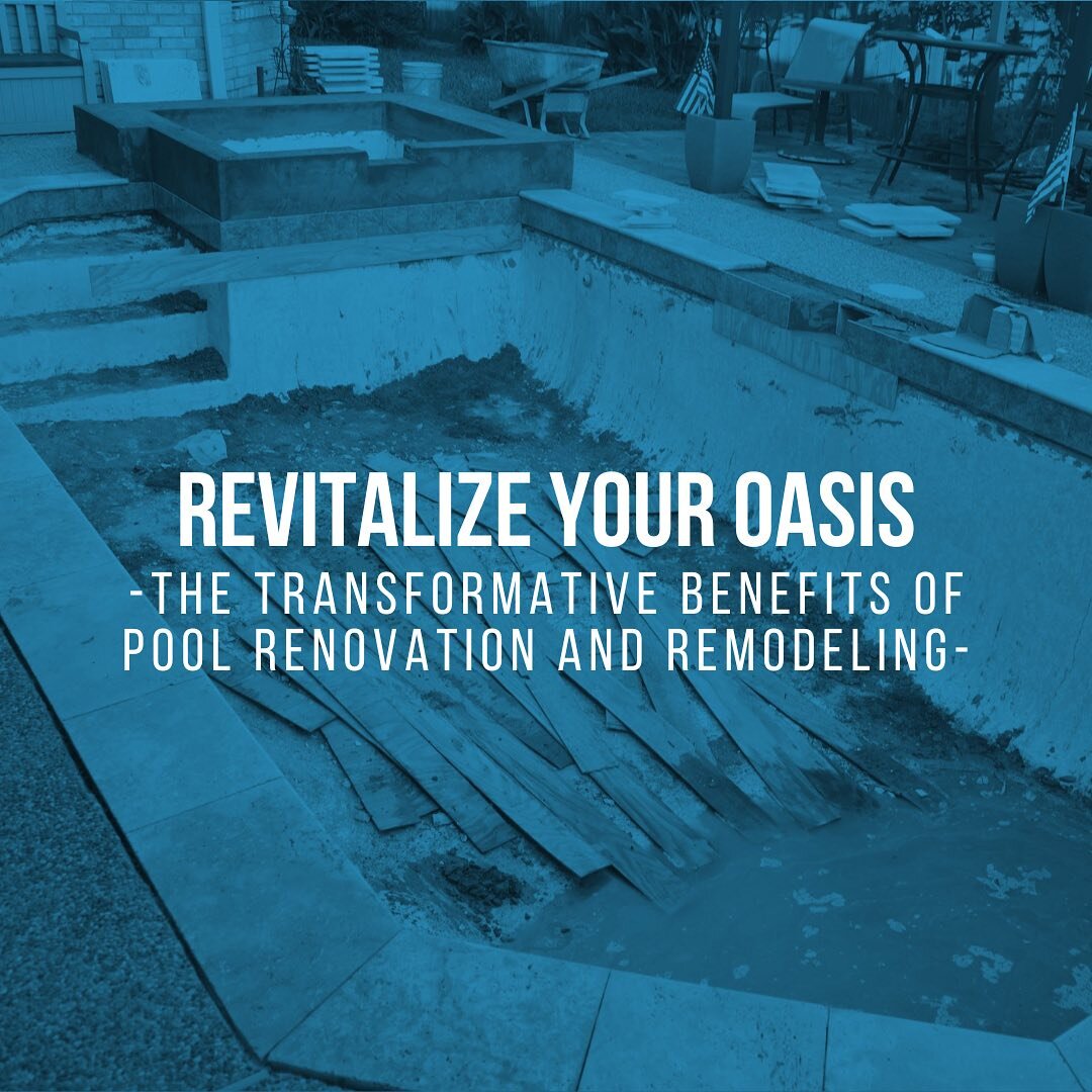 Revitalize Your Oasis: The Transformative Benefits Of Pool Renovation And Remodeling 🌴

Are you ready to begin the transformation of your pool? Contact us today at (972) 423-7178 or send us a message to get started! 📞

#FoleyPools #pool #outdoorliv