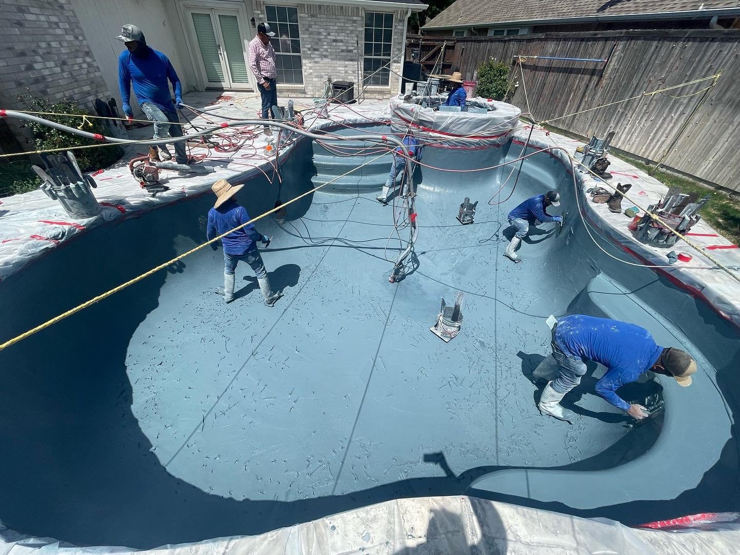 REPLASTER ✔️

Are you ready to replaster your pool? Or interested in other renovation options? Send us a message or call us at (972) 423-7178 to get started! 📞

#FoleyPools #pool #outdoorliving #pooldesign #construction #outdoorliving #renovation #p