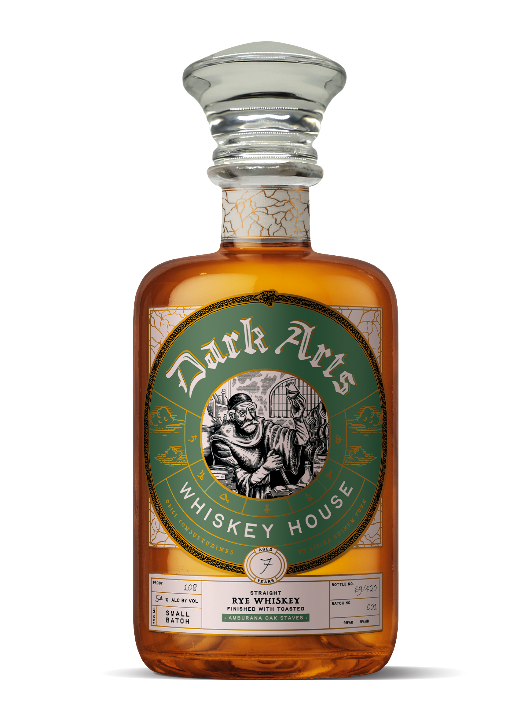 Dark Arts Amburana Stave Finished Bourbon Whiskey