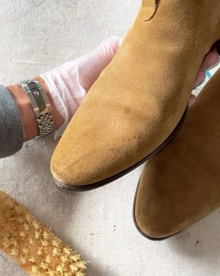 Before and after @ysl  CLEANING