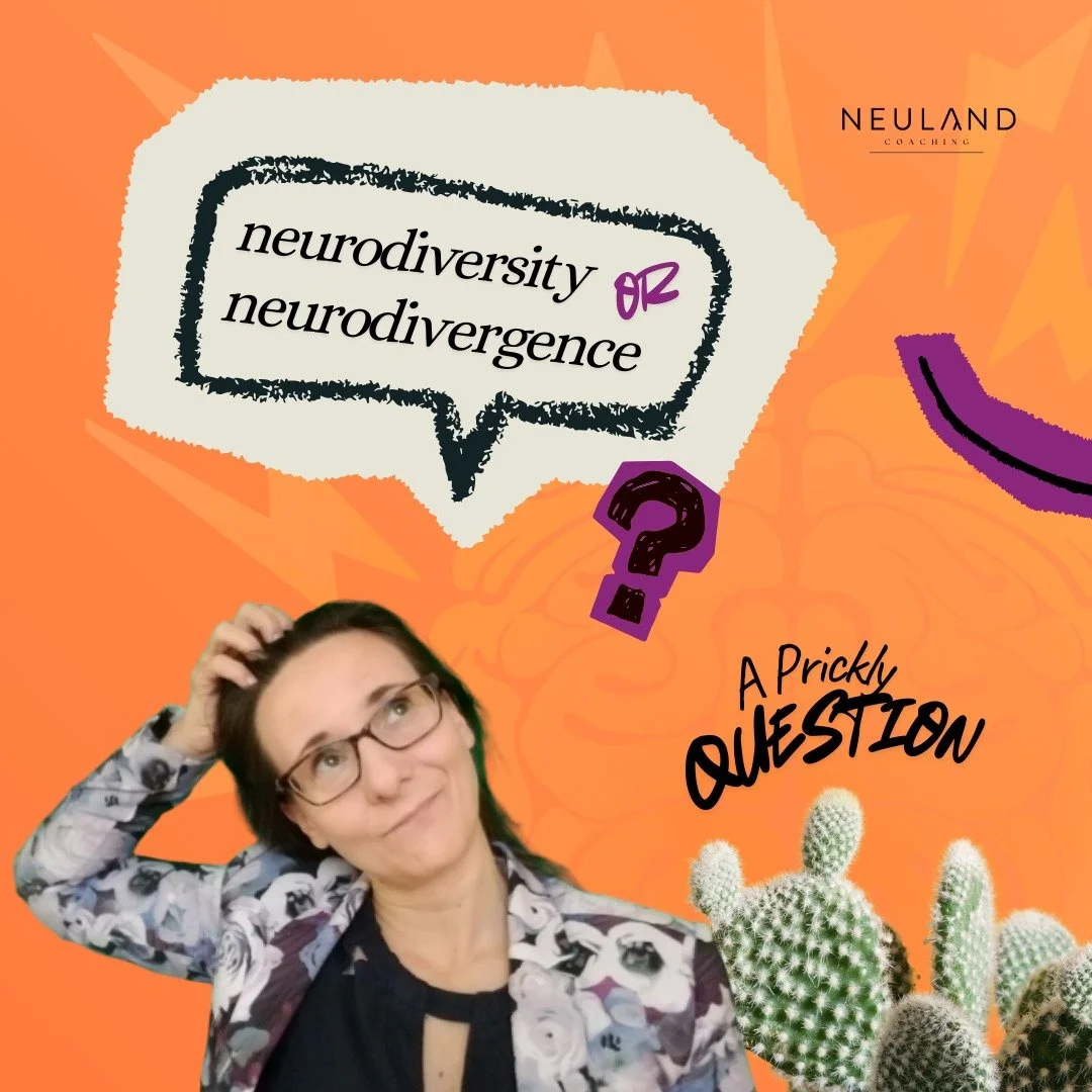 🧠 &amp;ldquo;Neurodiverse&amp;rdquo; vs. &amp;ldquo;Neurodivergent&amp;rdquo; &amp;mdash; what&amp;rsquo;s the difference?

Many people use these words interchangeably, but they&amp;rsquo;re not the same. As a #neurodivergent person and neuro-inclusive coach, I care about prec