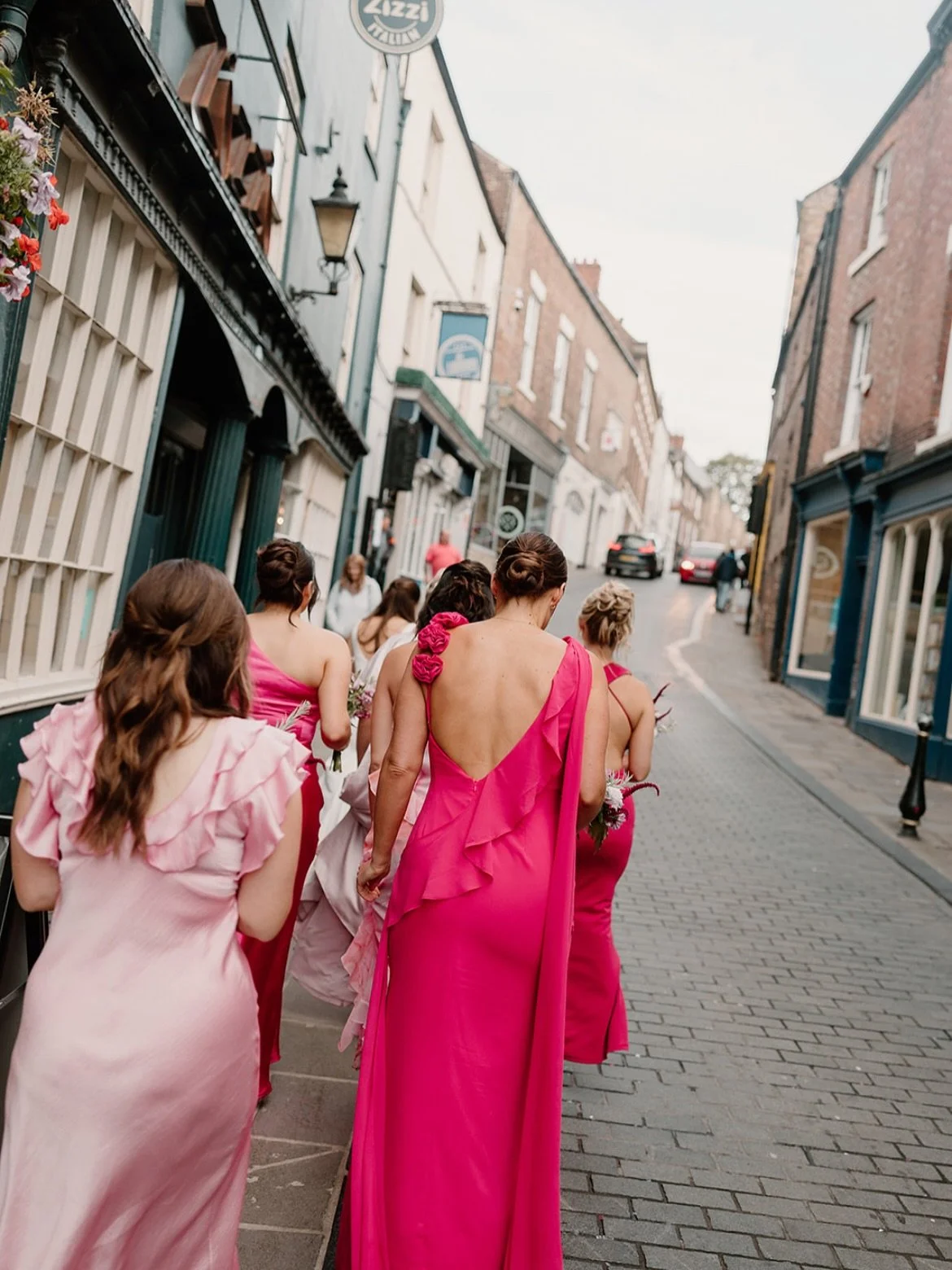 What a gorgeous bridal party 💖💐🌸

Working with @sophiepunshonweddinghair on hair, she did Emma&rsquo;s hair (bride) and the other half of the bridal party 💗

Makeup: @meganrobbinsbridalmua @amygibson_makeupandbeauty 
Photography: @phoebelenderyou