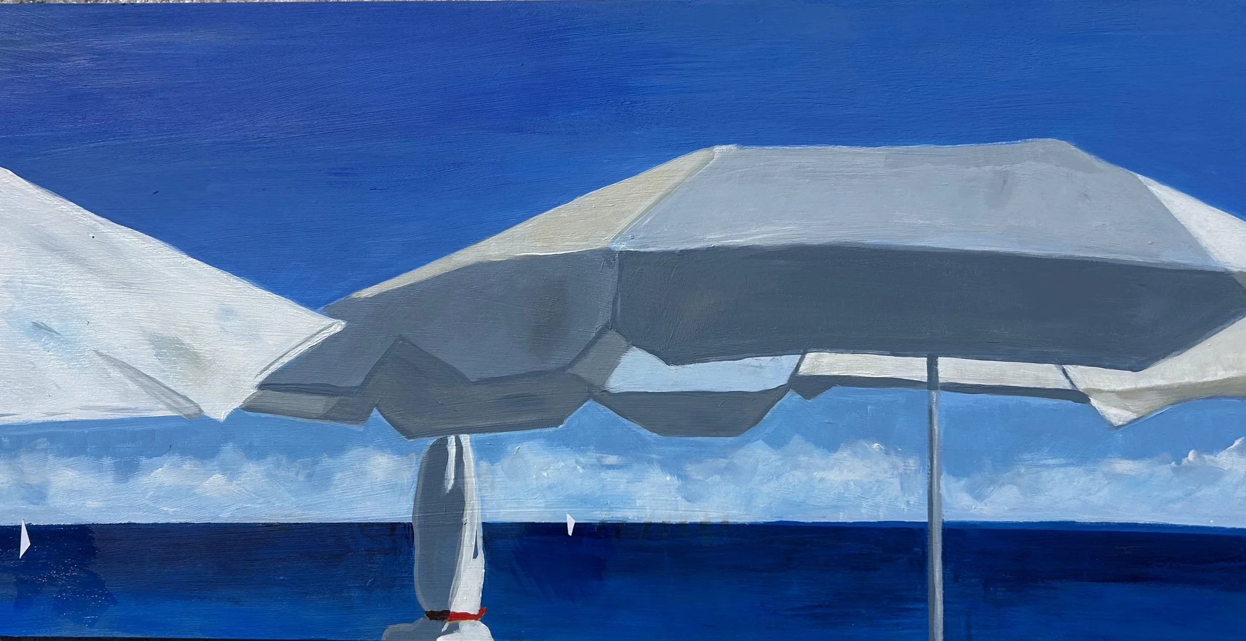 "Shade" acrylic 10"x 20" $750.