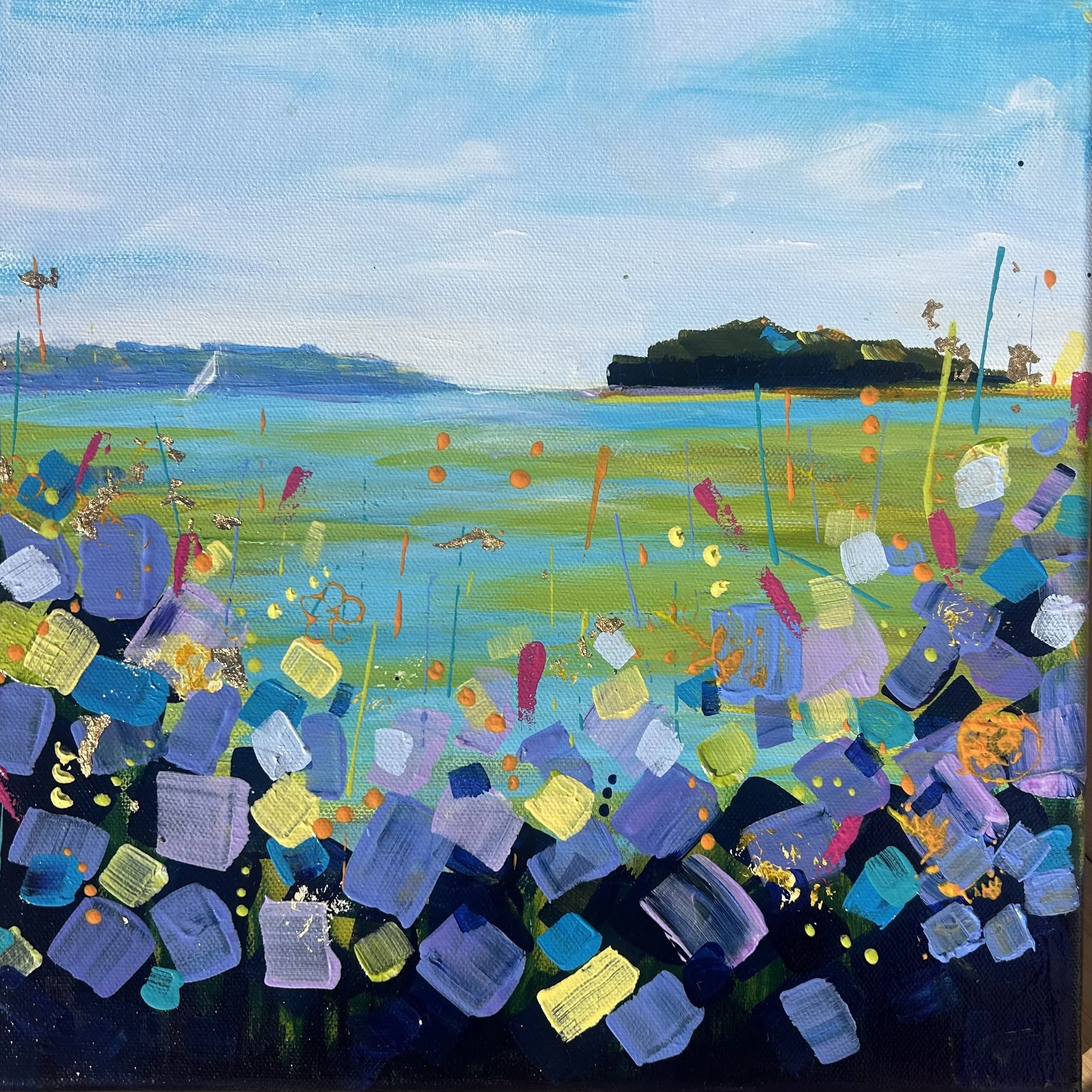 "Truant Island"  12"x12 SOLD